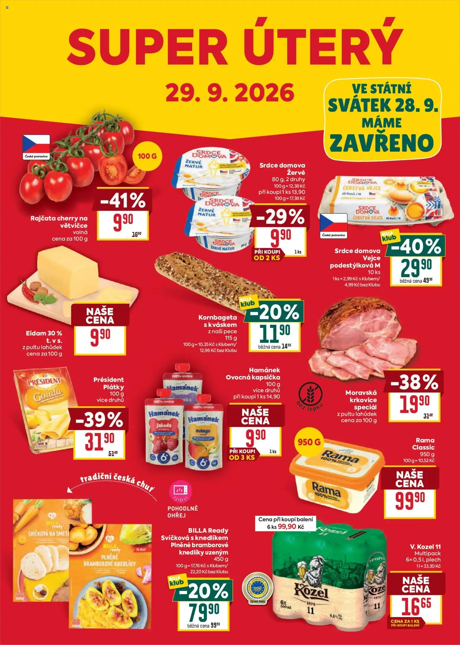 Billa leták od 23.09.2026 + Akce příští týden - 23. září 29. září 2026 - Page 8