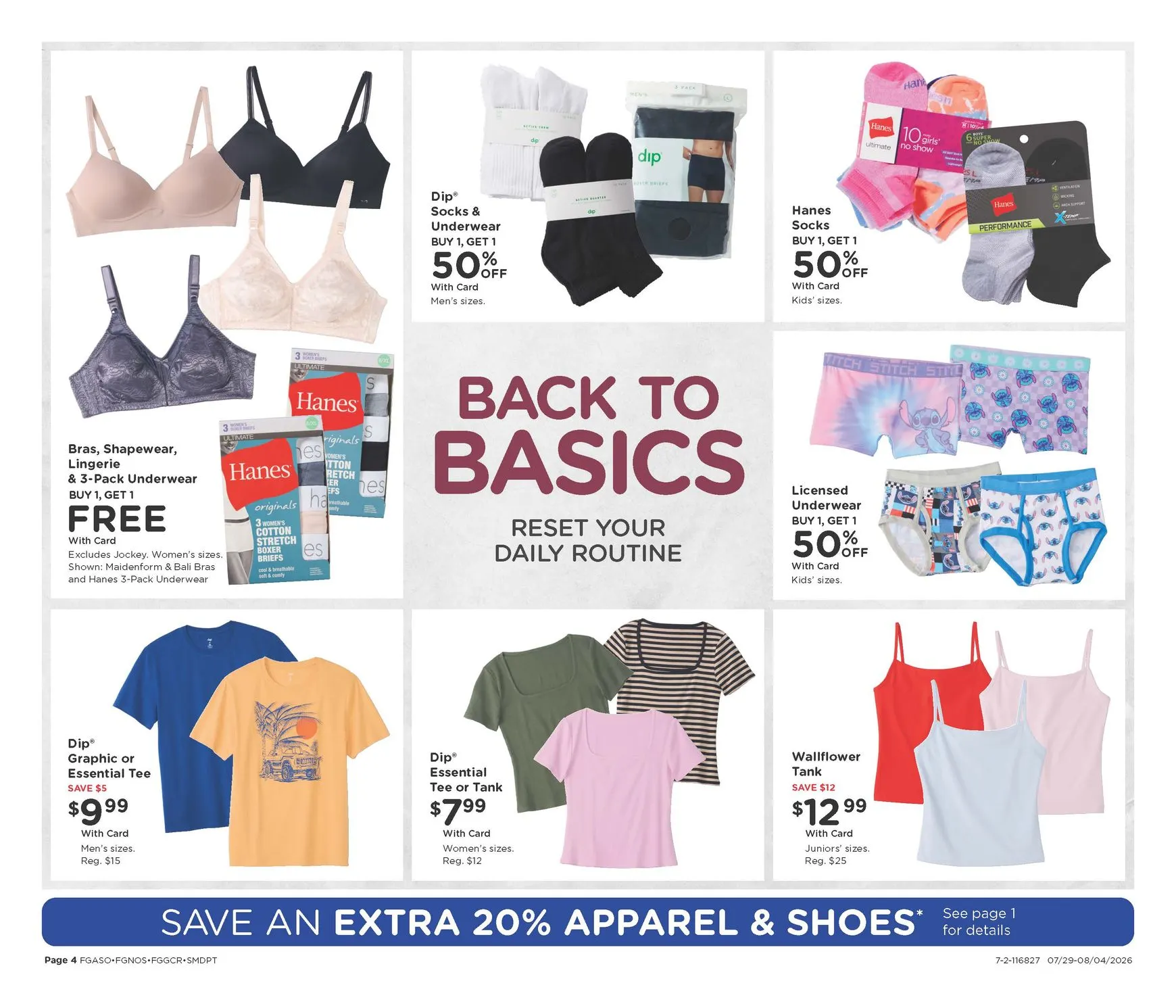 Weekly ad Current Fred Meyer - Home & Apparel leaflet valid from Wednesday 07/29/2026 to Tuesday 08/04/2026 from July 29 to August 4 2026 - Page 4
