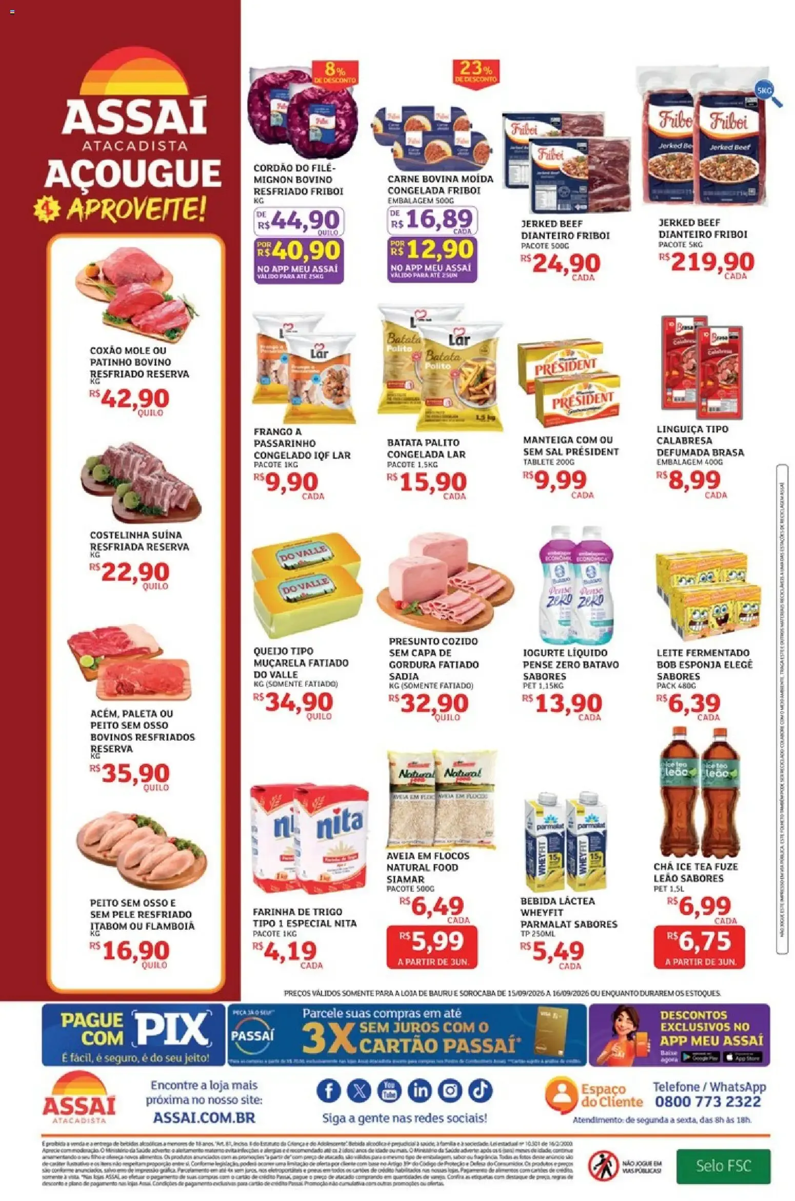 Encarte de Assaí Atacadista ofertas - SP de 15/09/2026 | Promoções Online 15 de setembro até 16 de setembro 2026 - Pagina 2