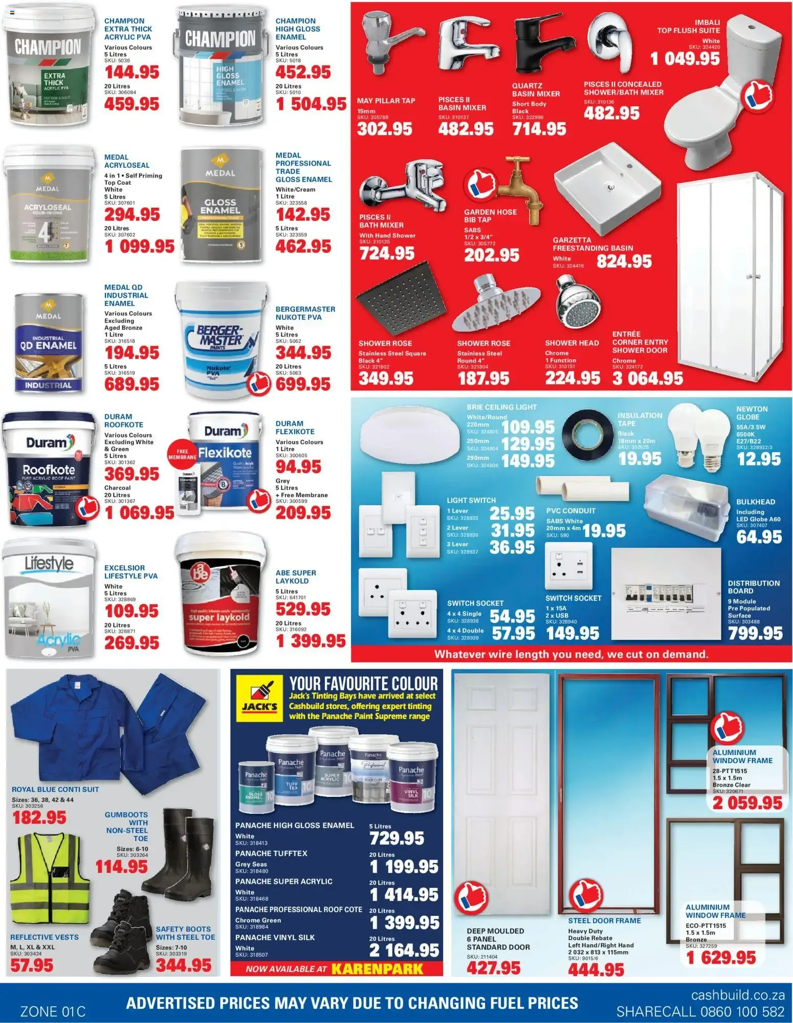 Cashbuild: Harvest Water for Tomorrow - Quality Water Tanks at Great Prices from 24 August to 20 September 2026 - Catalogue Page 3
