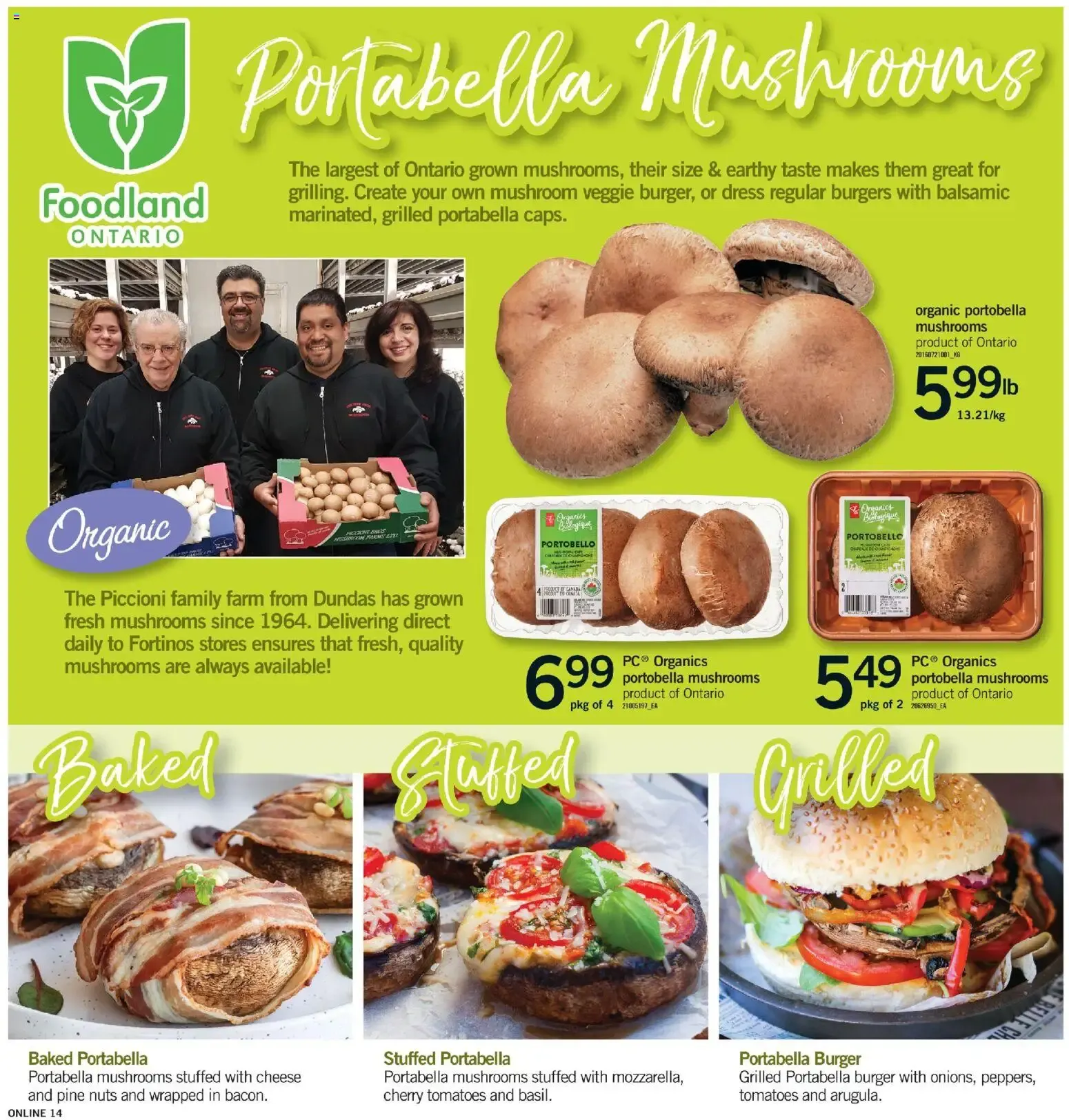 Fortinos weekly flyer / circulaire from August 6 to August 12 2026 - flyer page 14