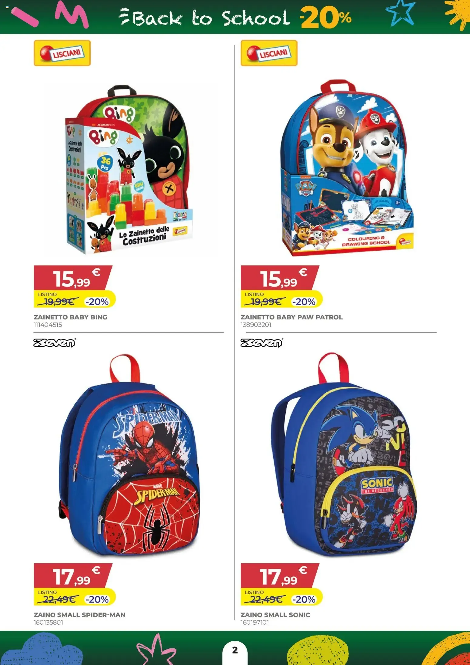 Toys Center Back to School da 16 luglio a 26 agosto di 2026 - Pagina del volantino 2