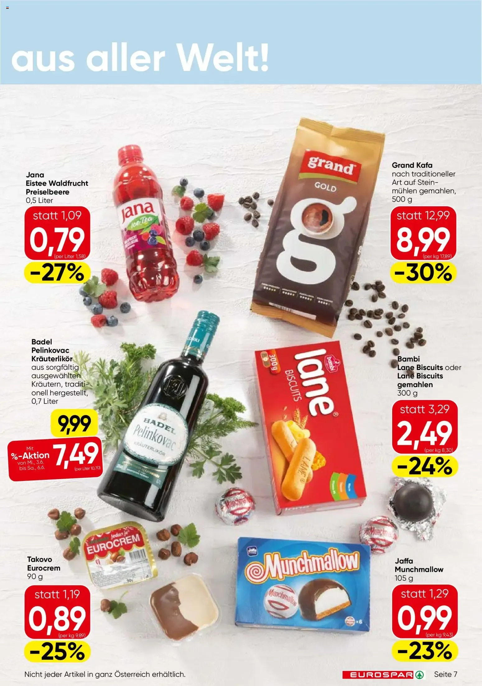 Eurospar Flugblatt von 03.06.2026 - Aktuelle Angebote von 3. Juni bis 17. Juni 2026 - Flugblätt seite  7