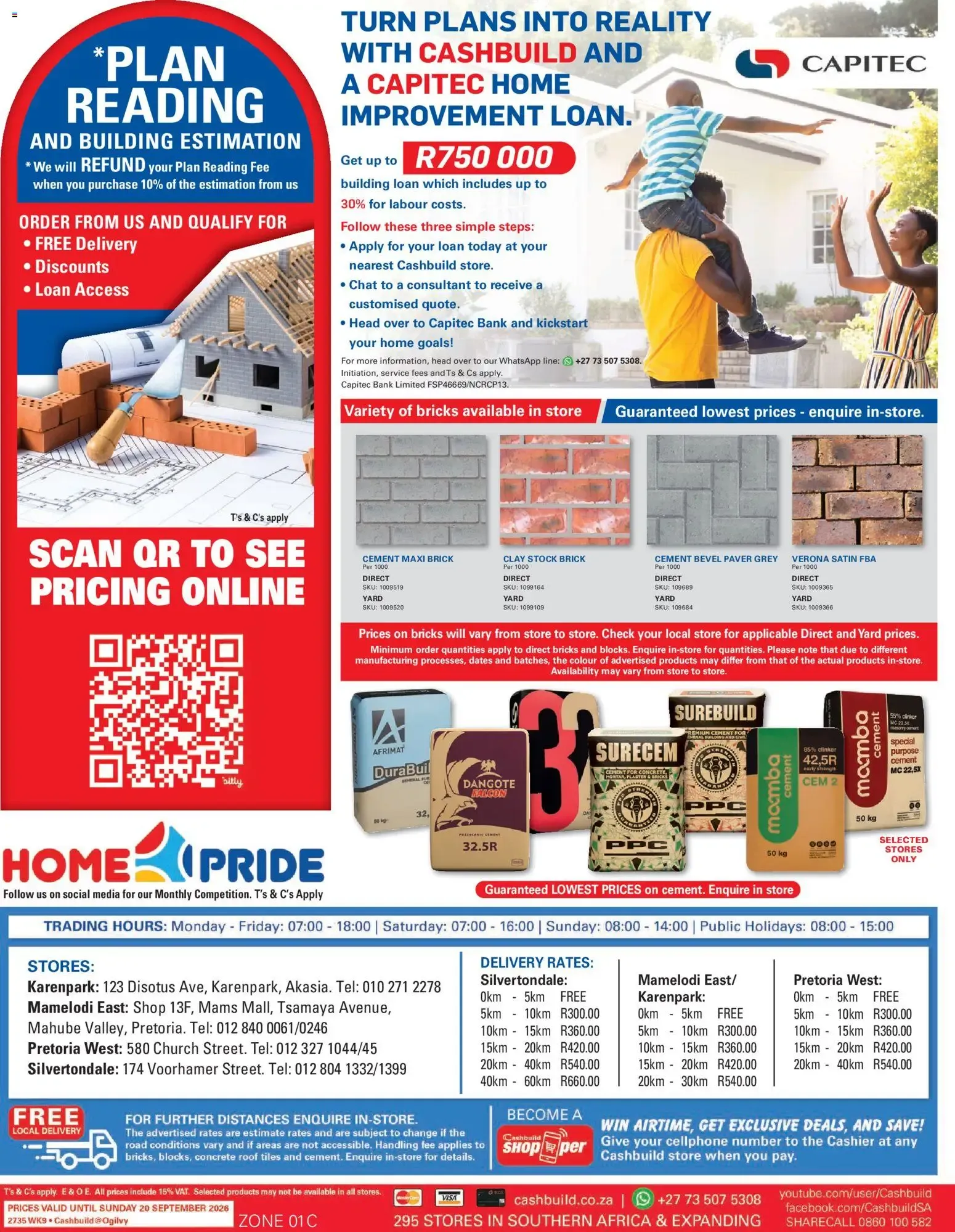 Cashbuild: Harvest Water for Tomorrow - Quality Water Tanks at Great Prices from 24 August to 20 September 2026 - Catalogue Page 4