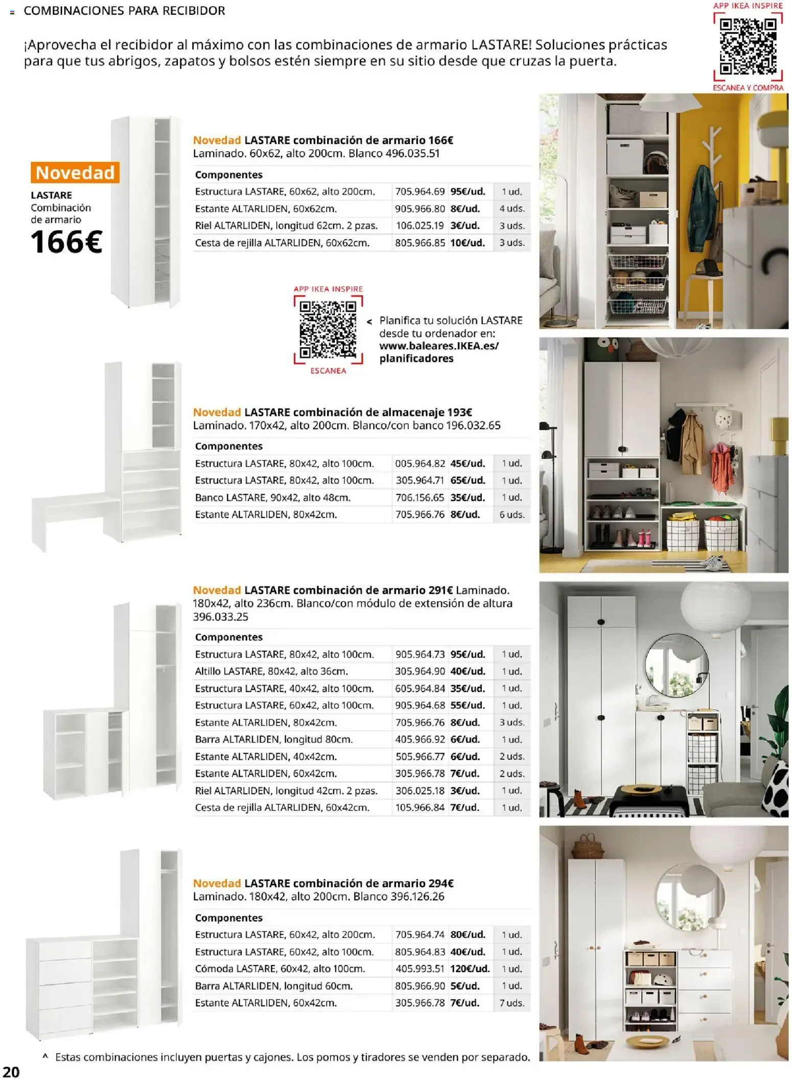 Catálogo de LASTARE Sistema modular de almacenaje 29 de junio al 31 de agosto 2026 - Página 20