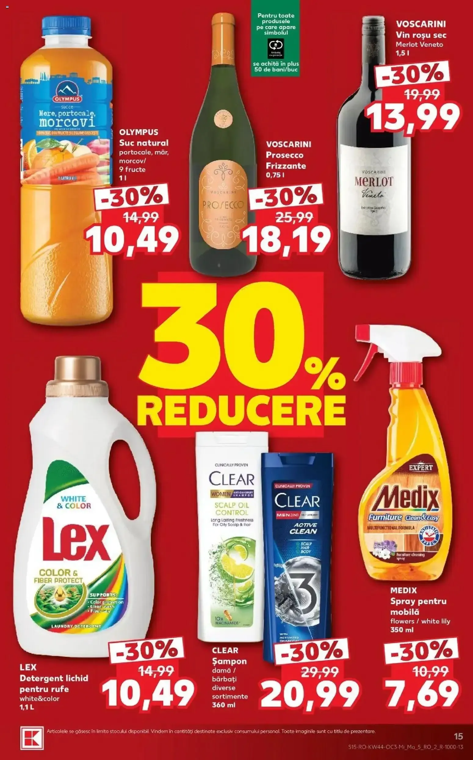 Catalog Kaufland - Super Oferte de Neratat de la 29 octombrie până la 3 noiembrie 2026 - Revista Pagina 15