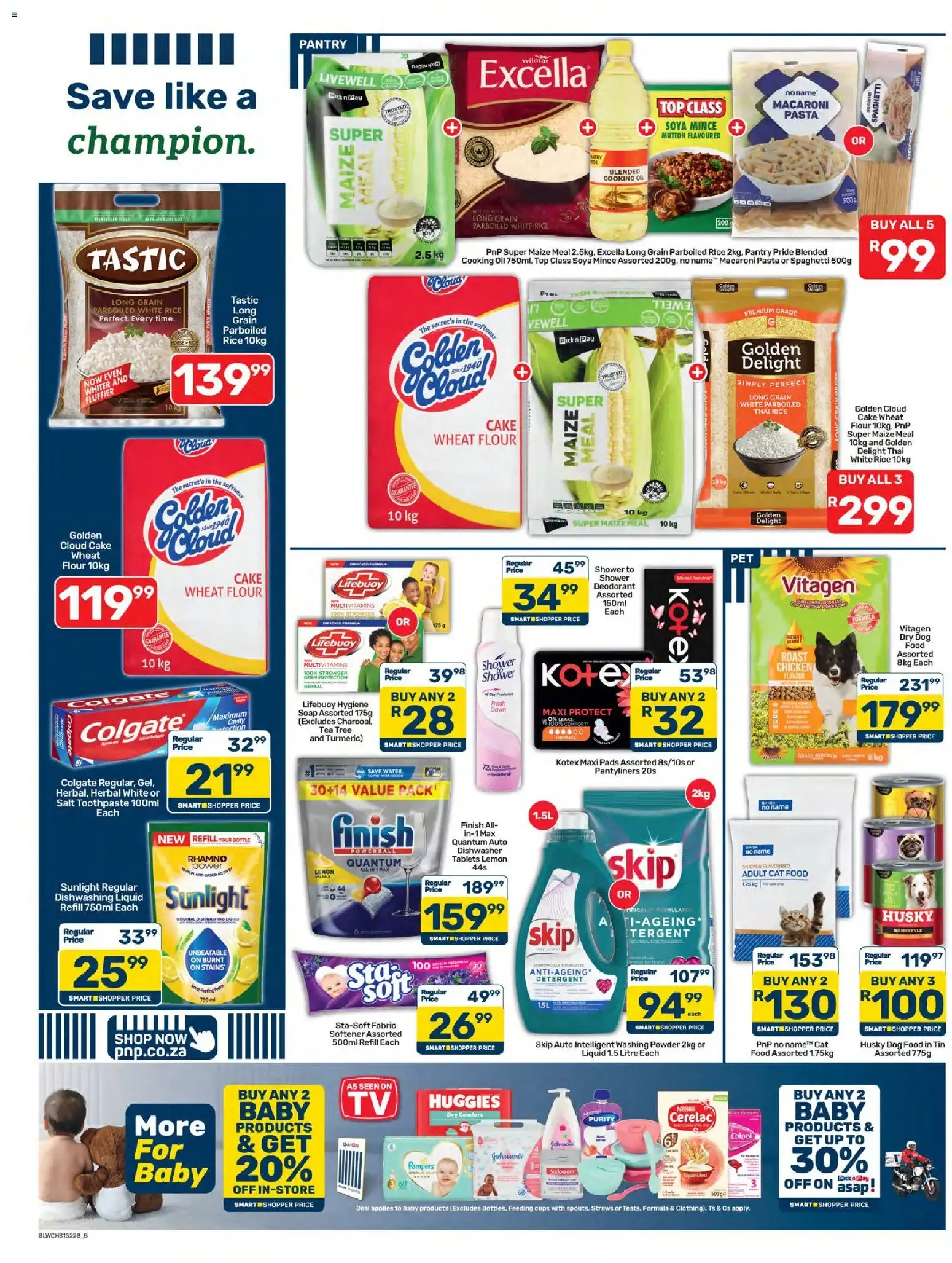 Pick n Pay - Save like a champion from 7 August to 24 August 2026 - Catalogue Page 5