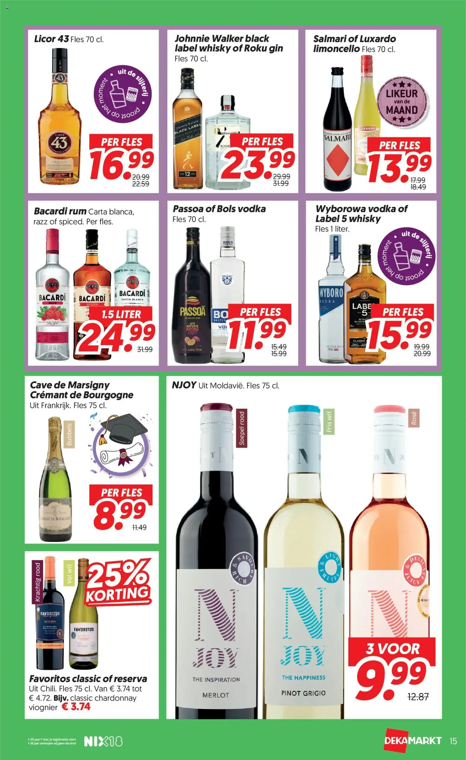 Dekamarkt Folder - Acties de la semana y Rueda de Premios WK van 9 juni tot 15 juni 2026 - Folder pagina 15
