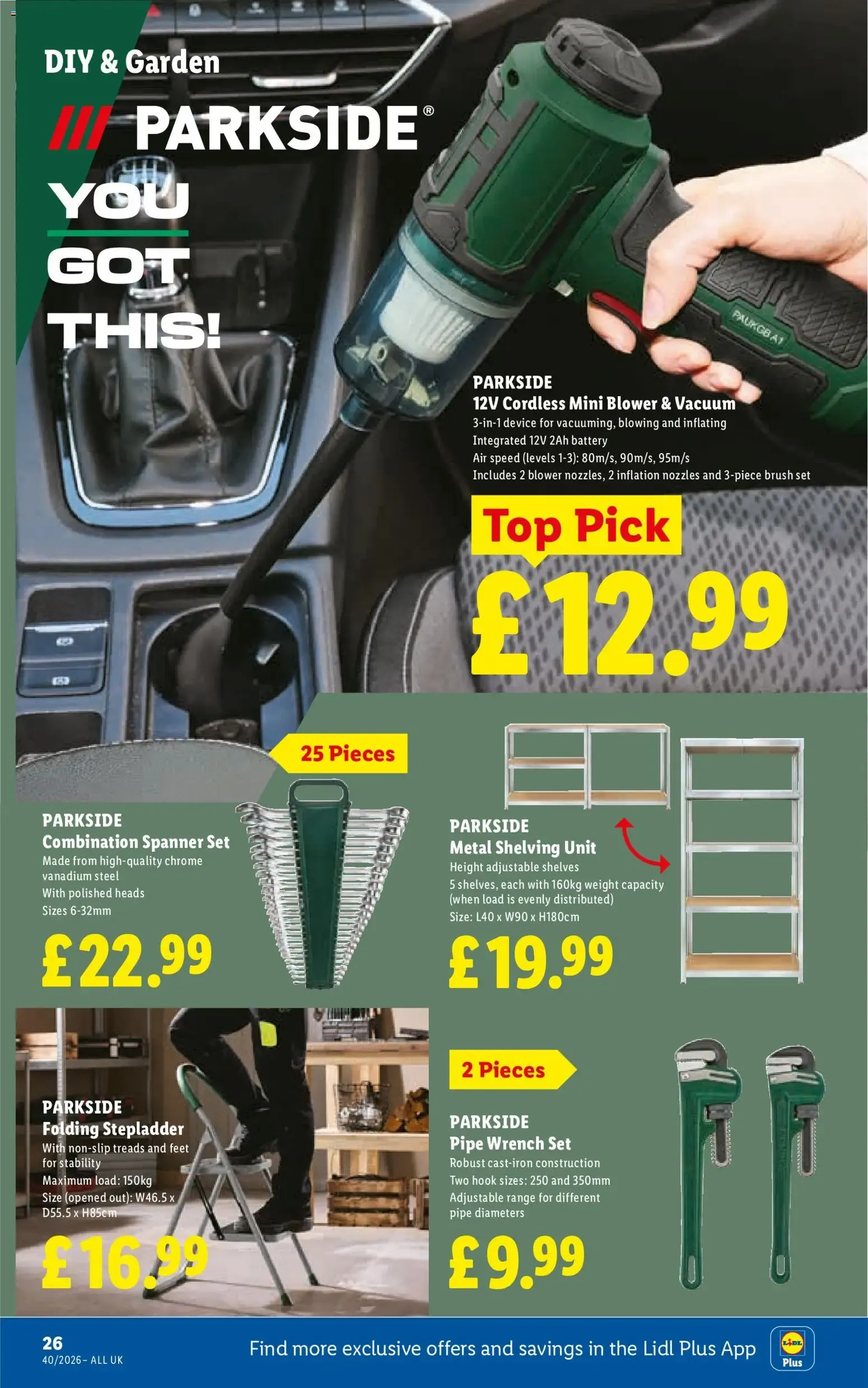 Lidl Halloween Offers from 1 October to 7 October 2026 - Catalogue Page 30