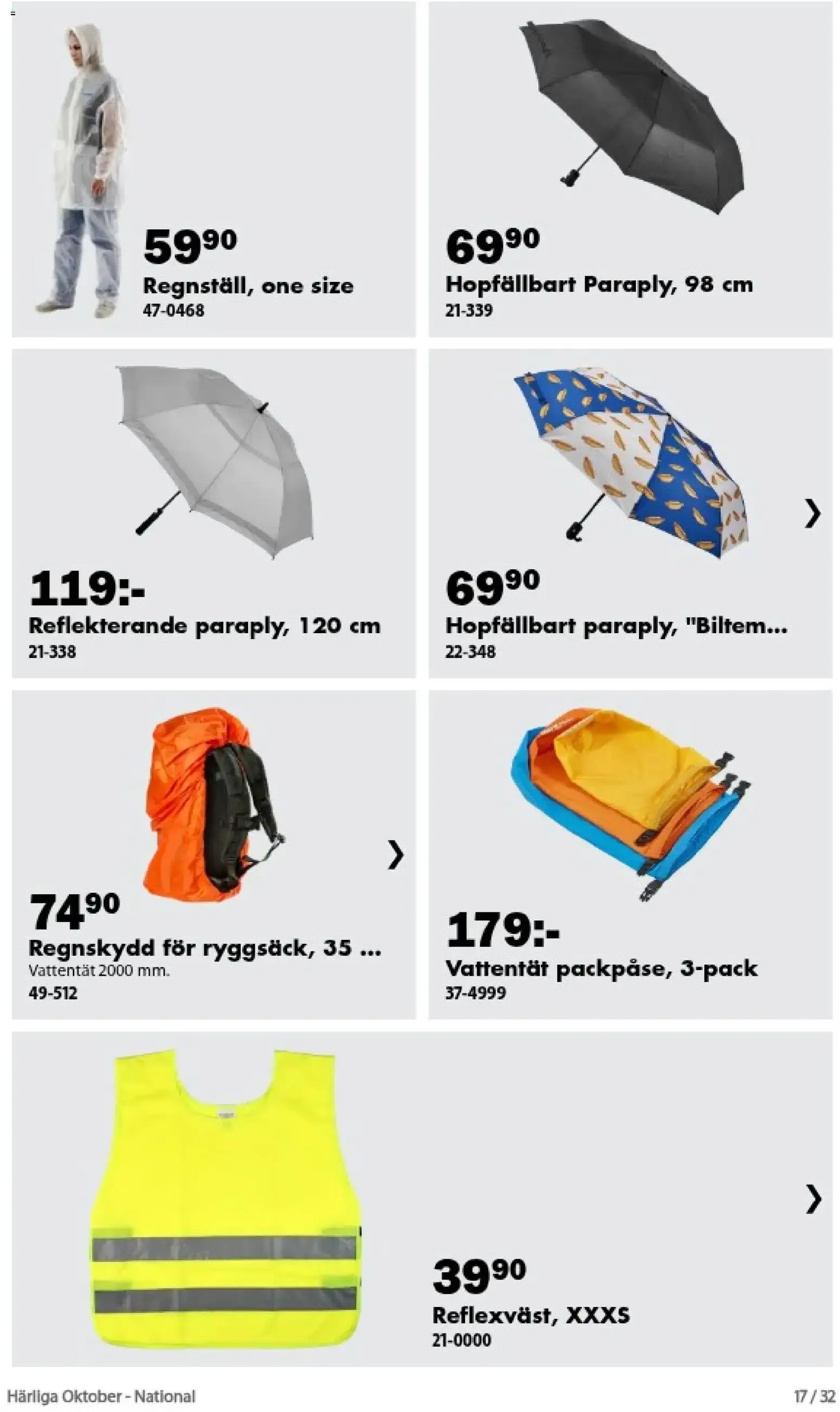 Biltema från 25 september till 22 oktober 2026 - Reklamblad sidor 17