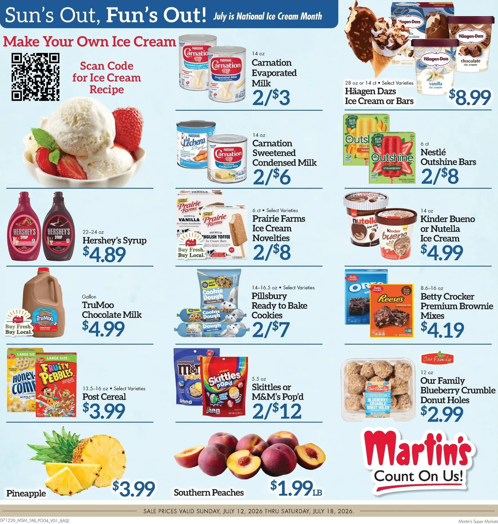Weekly ad Current Martin's Super Markets leaflet valid from Sunday 07/12/2026 to Saturday 07/18/2026 from July 12 to July 18 2026 - Page 4