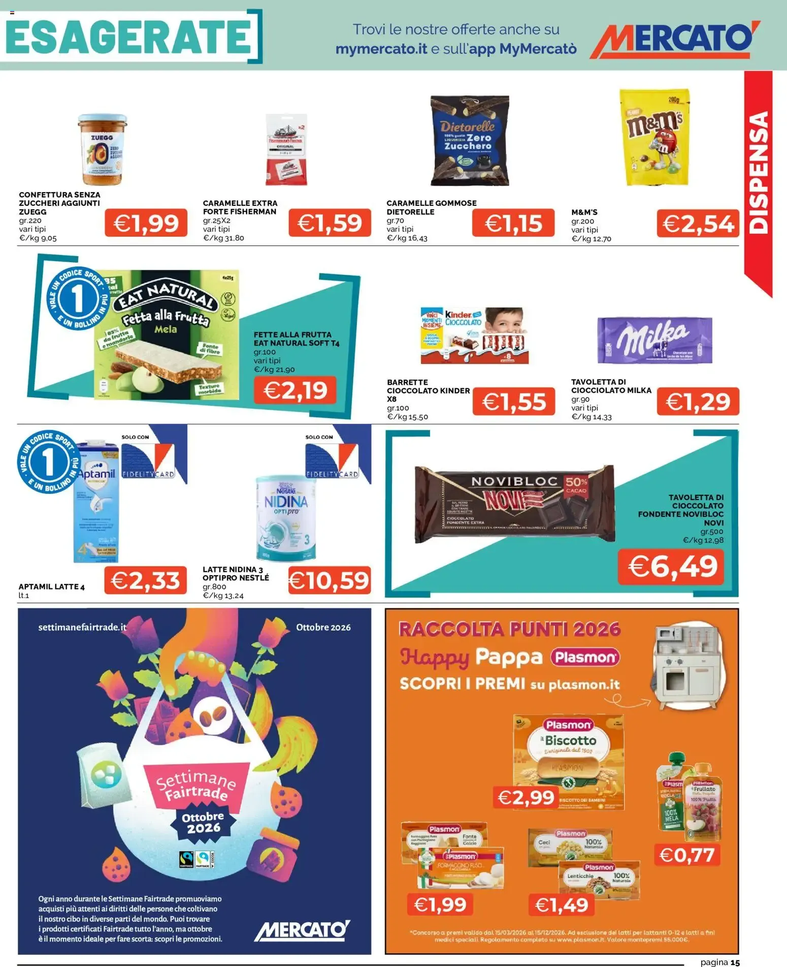 Mercatò volantino dal 12/10/2026 - online Offerte da 12 ottobre a 21 ottobre di 2026 - Pagina del volantino 15