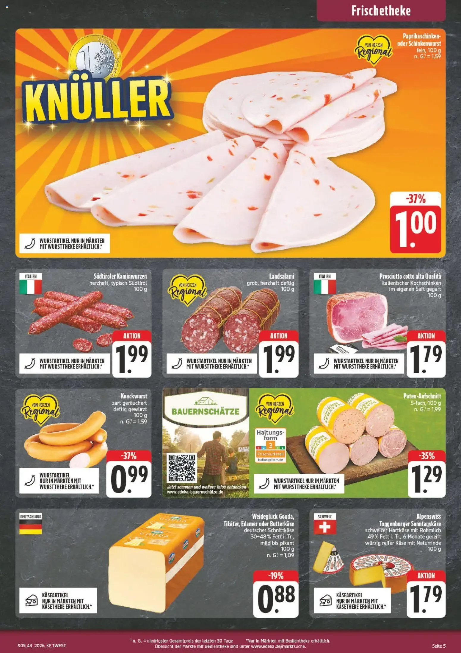 nah & gut Prospekt (ab 19.10.2026) zum Blättern von 19. Oktober bis 24. Oktober 2026 - Prospekt seite 5