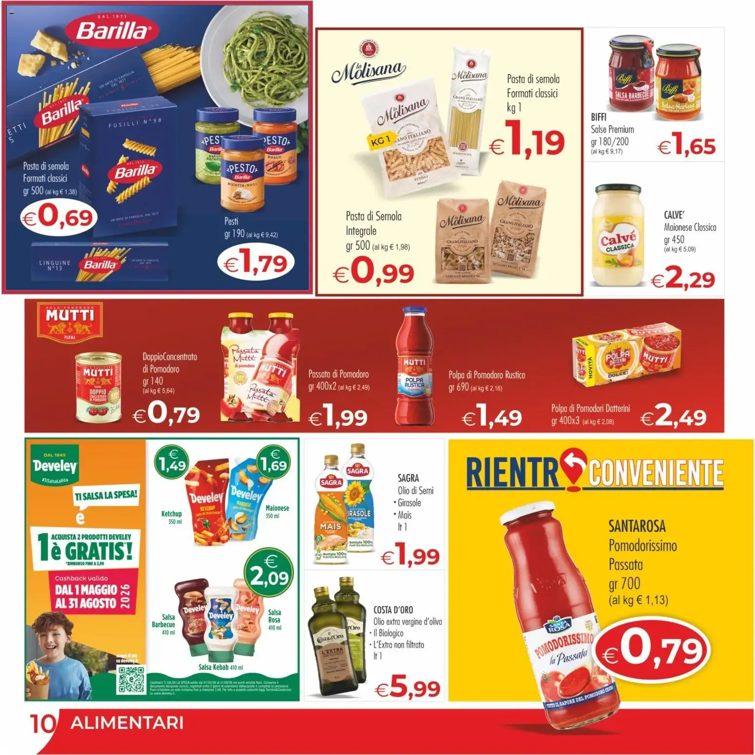 MerSi Supermercati - Rientro Conveniente - Offerte dal 26/08/2026 al 08/09/2026 da 26 agosto a 8 settembre di 2026 - Pagina del volantino 10