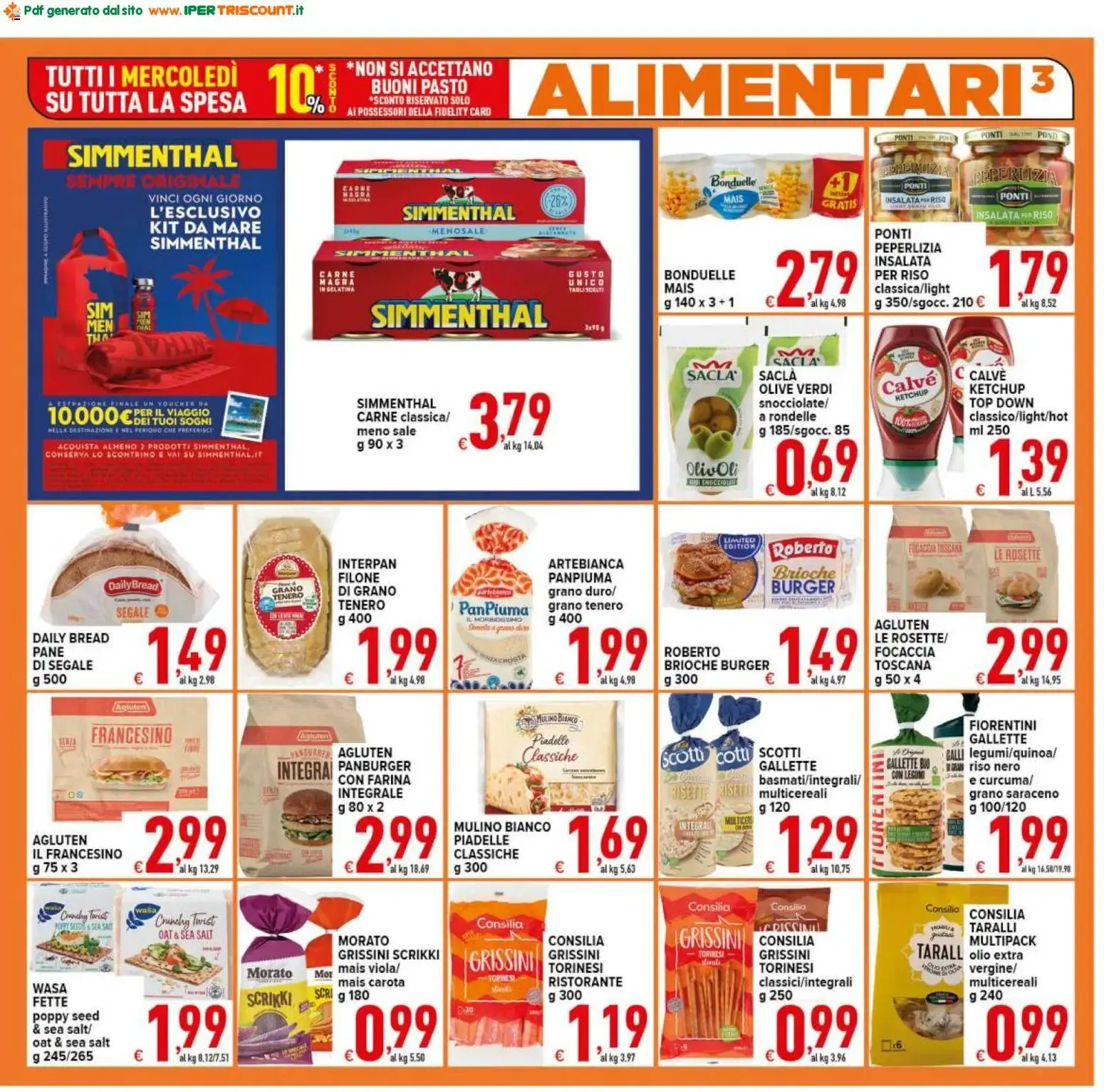 Ipertriscount volantino dal 21/08/2026 - online Offerte da 21 agosto a 1 settembre di 2026 - Pagina del volantino 3