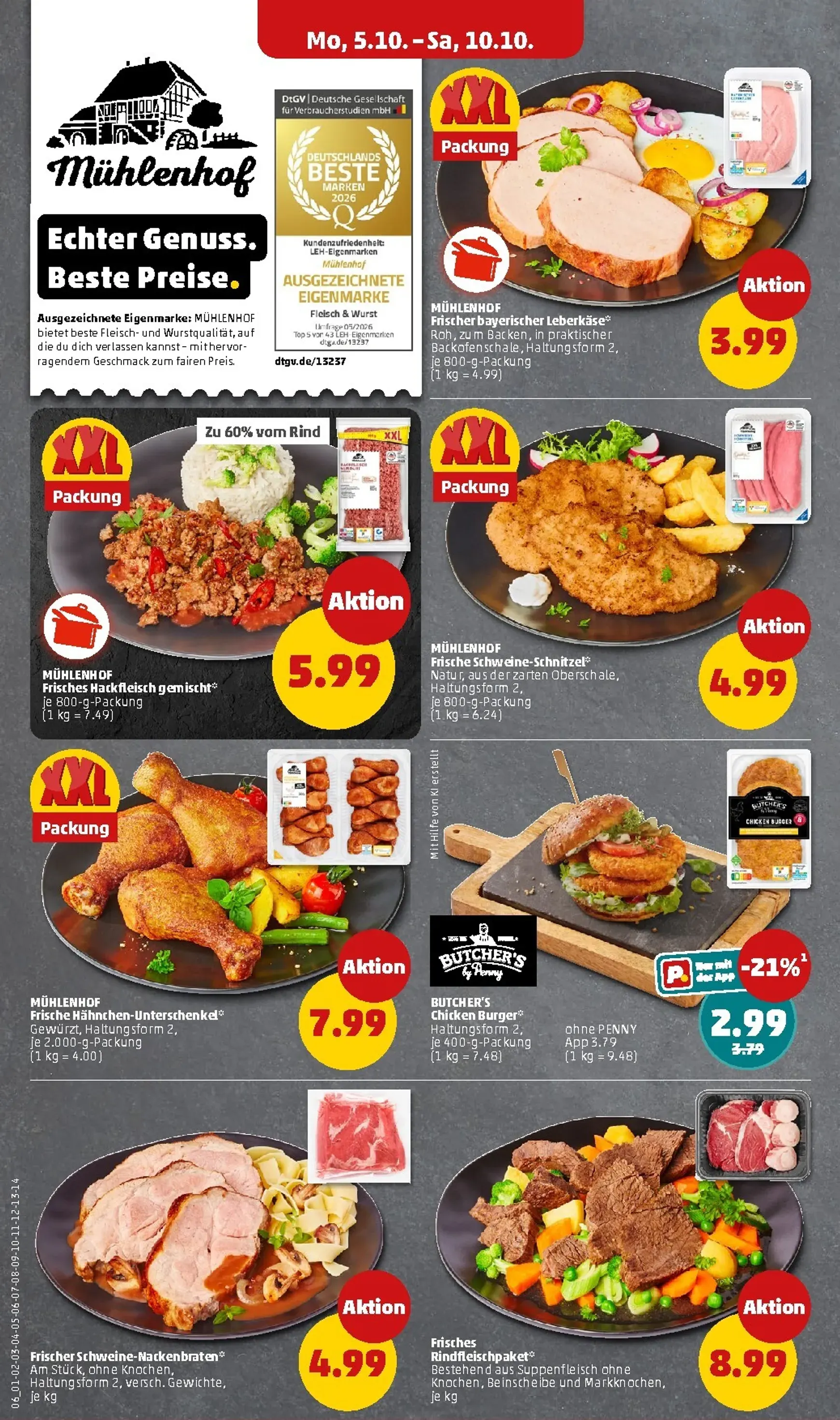 PENNY Prospekt nächste Woche – von Montag 05.10.2026 bis Samstag 10.10.2026 von 5. Oktober bis 10. Oktober 2026 - Prospekt seite 10