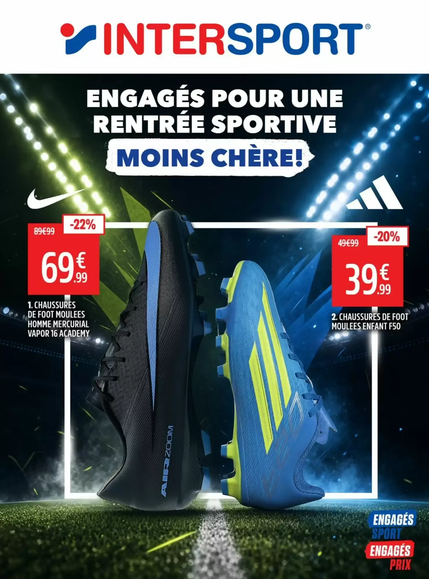 Engagés pour une rentrée sportive moins chère du 1 septembre au 13 septembre 2026 - Catalogue page 1