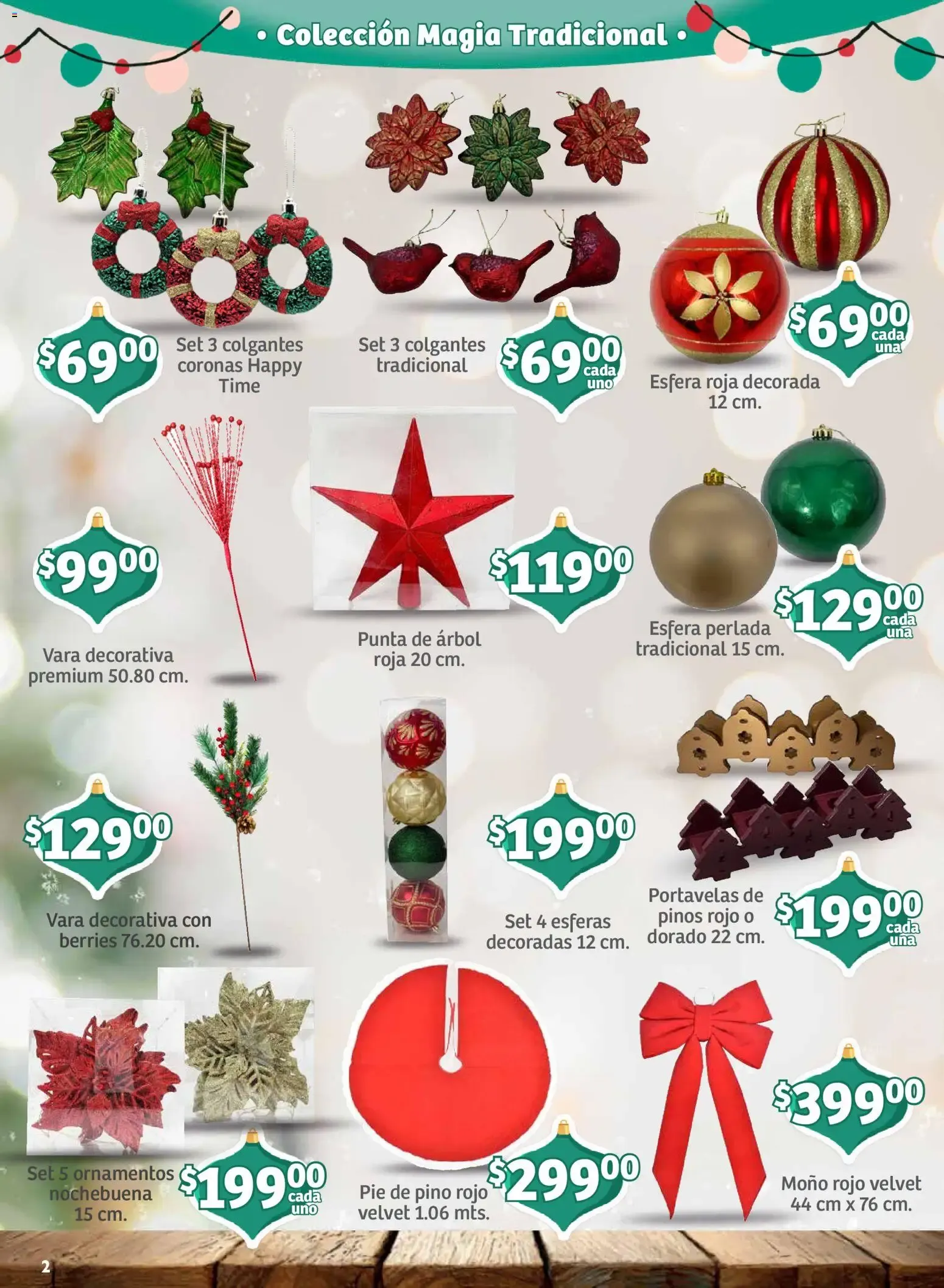 Catálogo de Soriana Decoración de Navidad 2026 30 de septiembre al 11 de noviembre 2026 - Pagina 2