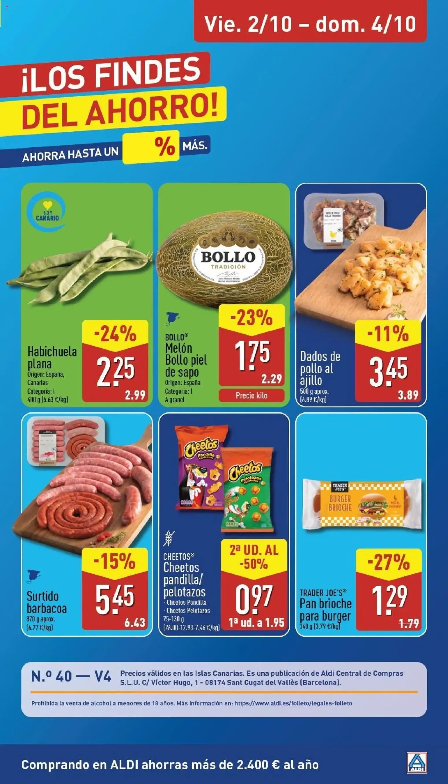 Catálogo de Aldi folleto Canarias del 28/09/2026 | Catálogo 28 de septiembre al 4 de octubre 2026 - Página 28