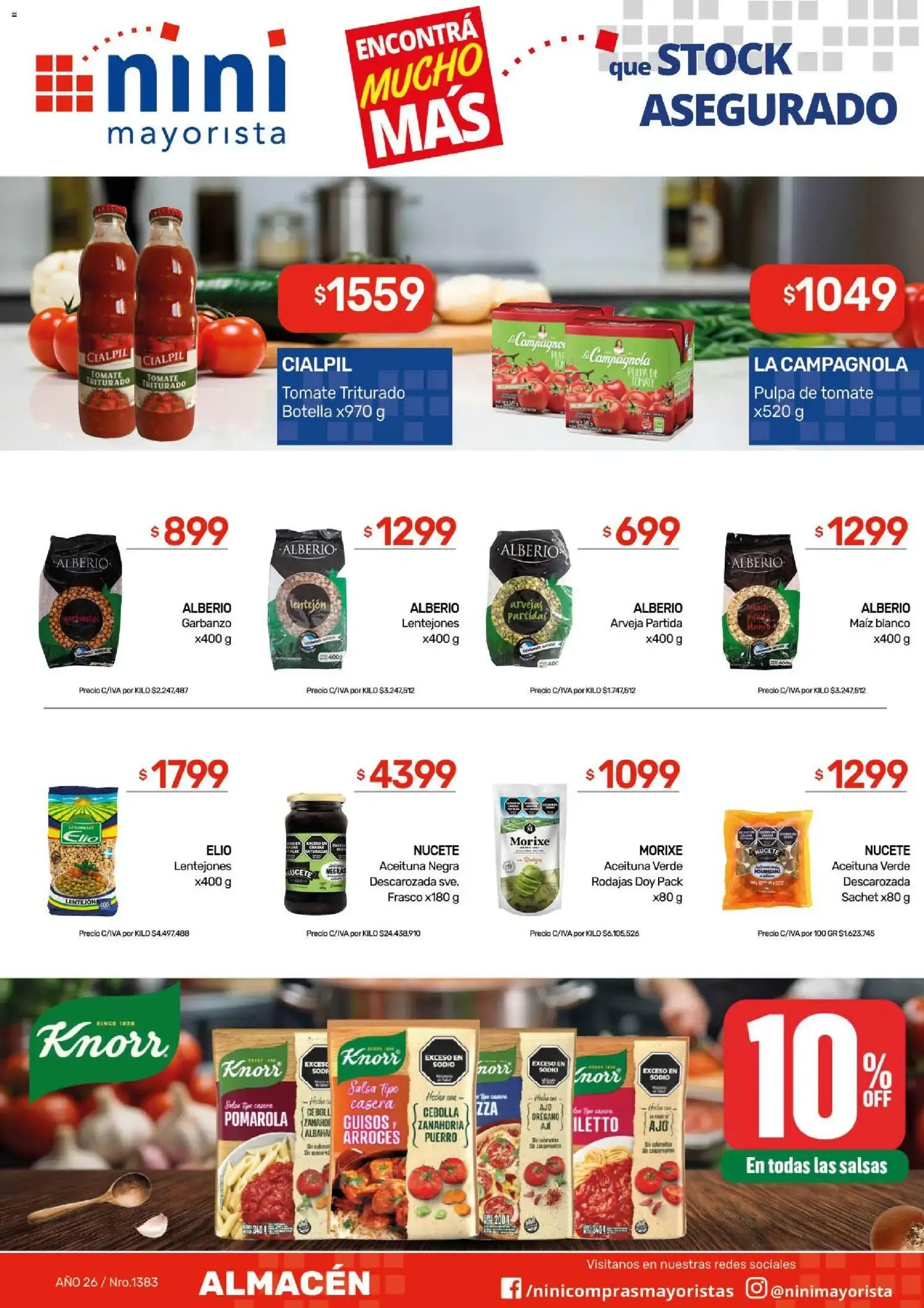 Ofertas de NINI Mayorista catálogo del 26/10/2026 - 01/11/2026 26 de octubre al 1 de noviembre 2026 - Página 27 del catálogo