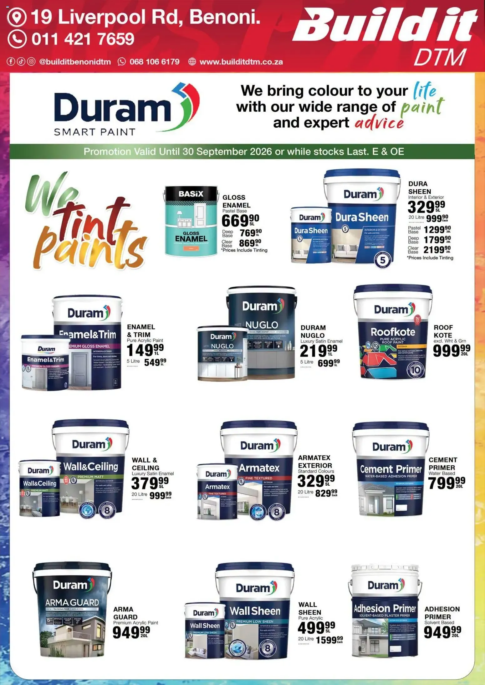Build It DTM - Ofertas en pinturas Dulux from 19 August to 30 September 2026 - Catalogue Page 2