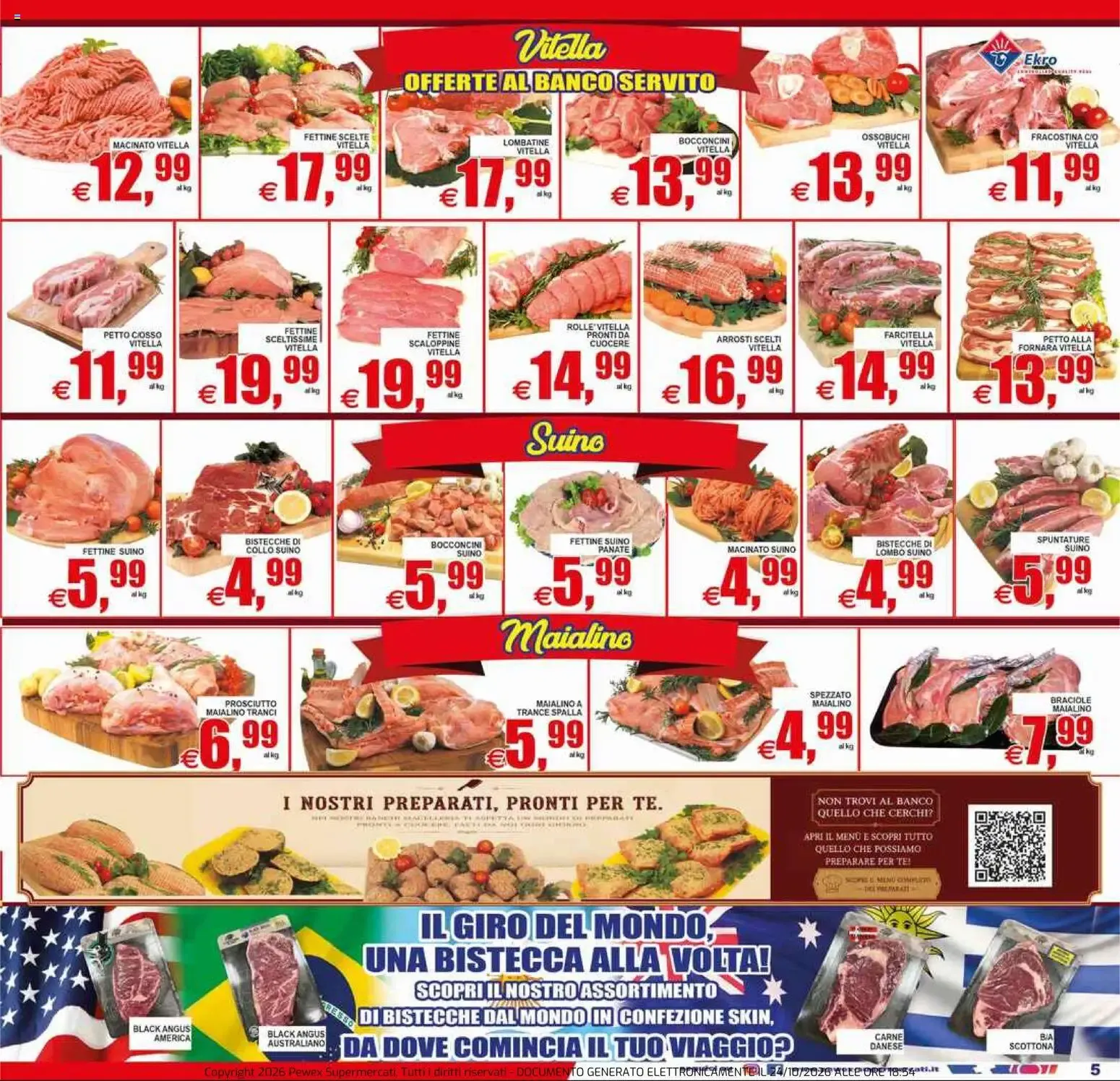 Nuovo Pewex volantino Ultramercato Irnerio dal 23/10/2026 > offerte anteprima 🛍️ da 23 ottobre a 3 novembre di 2026 - Pagina del volantino 5
