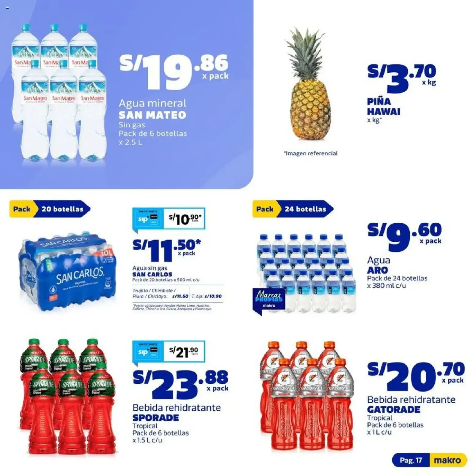 Catalogo de Makro Ahorro 10 de setiembre al 23 de setiembre 2026 - Pag 17
