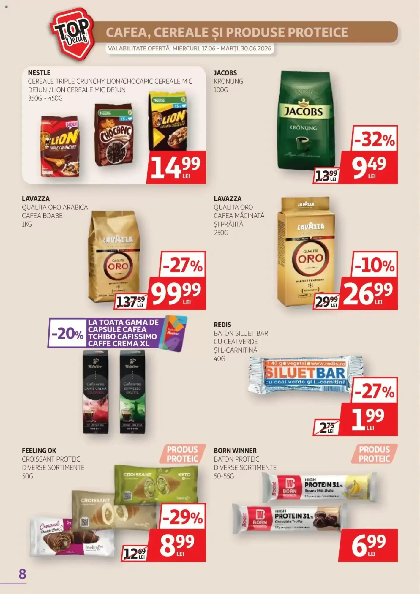Catalog Auchan: 20 Aniversario y Ofertas Diarias de la 17 iunie până la 30 iunie 2026 - Revista Pagina 8