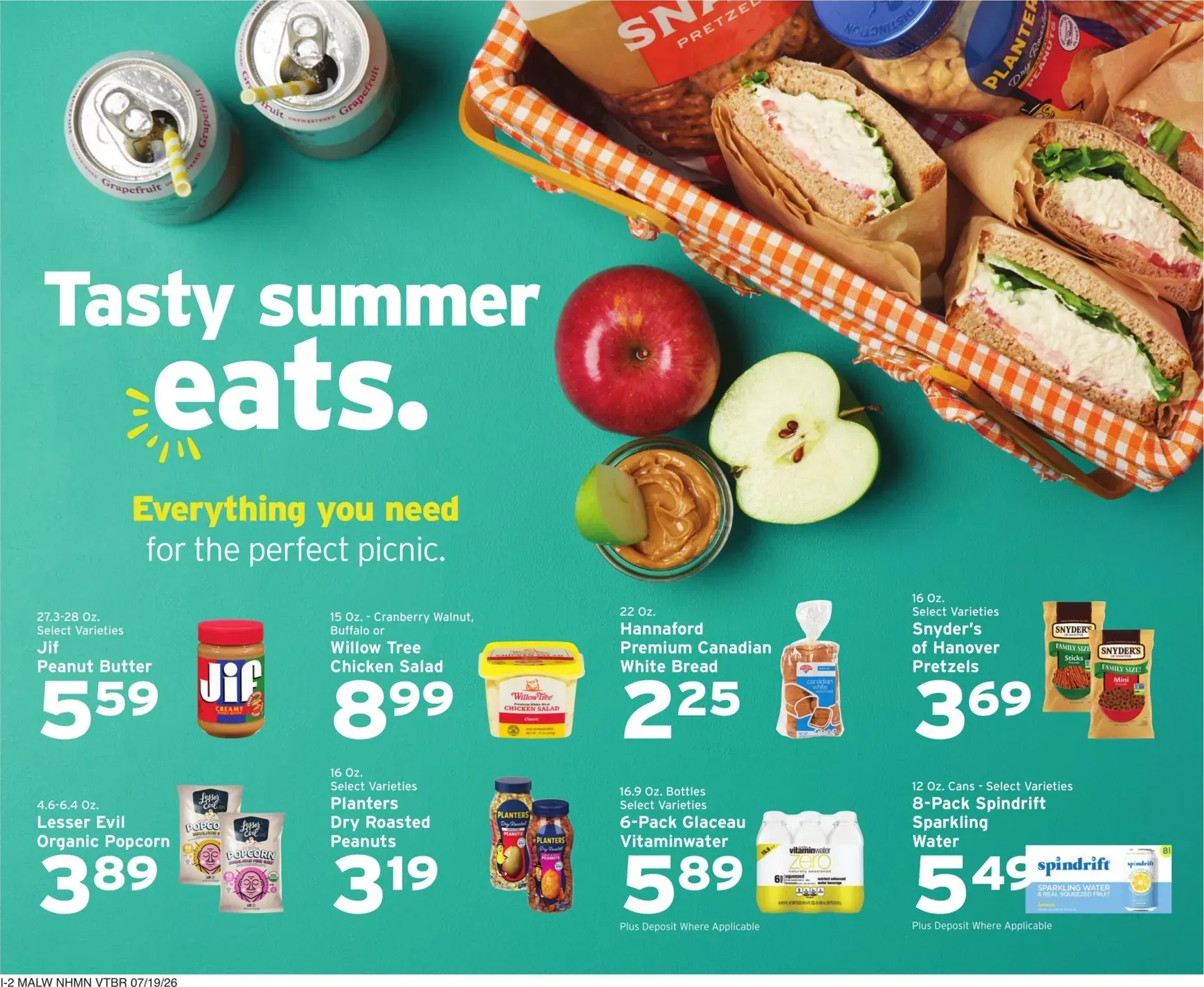 Weekly promotion Current Hannaford leaflet valid from Sunday 07/19/2026 to Saturday 07/25/2026 spanning from July 19 to July 25 2026 - Page 10 for Catalogue 365