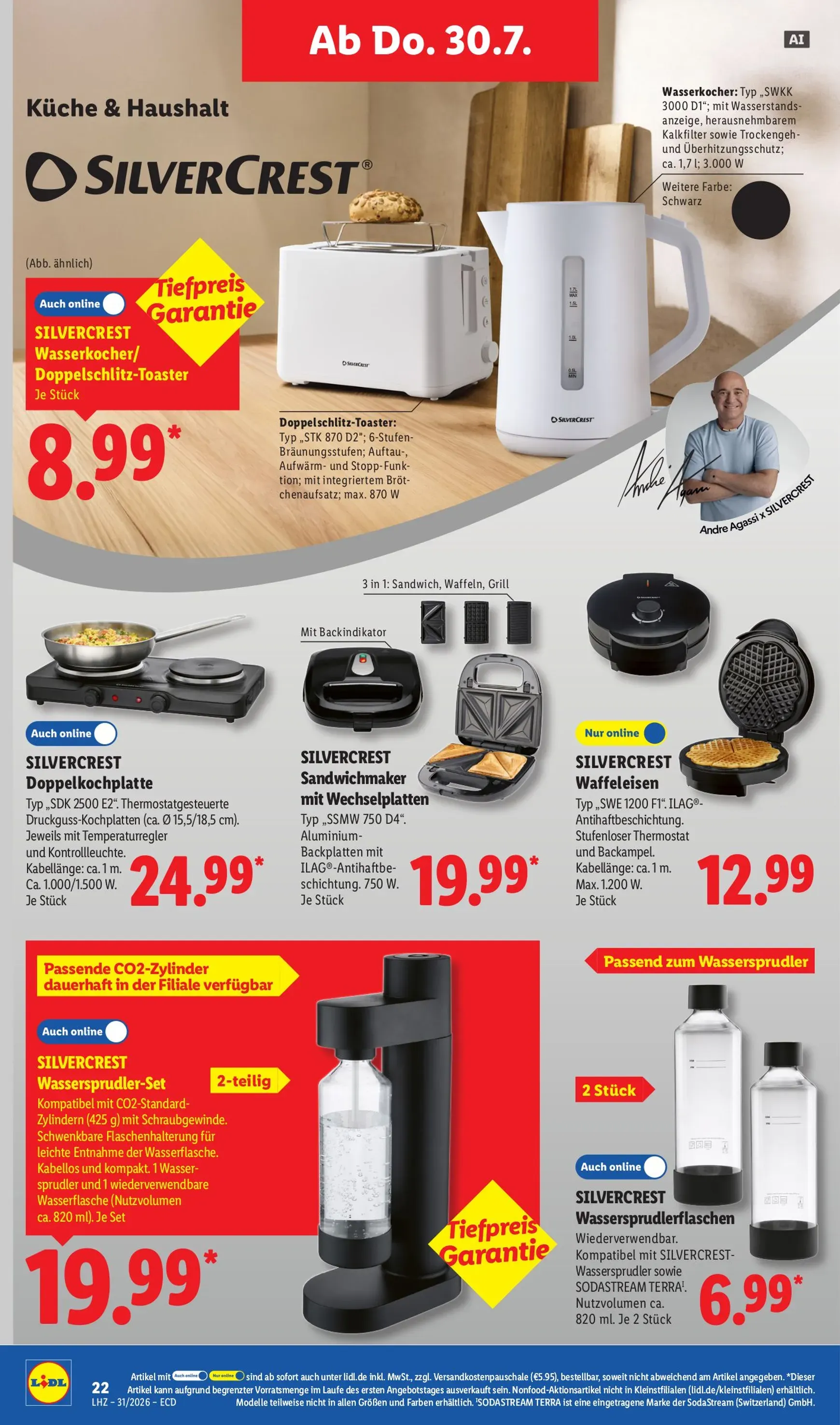 Lidl - Angebot der Woche Prospekt nächste Woche – von Montag 27.07.2026 bis Samstag 01.08.2026 von 27. Juli bis 1. August 2026 - Prospekt seite 14