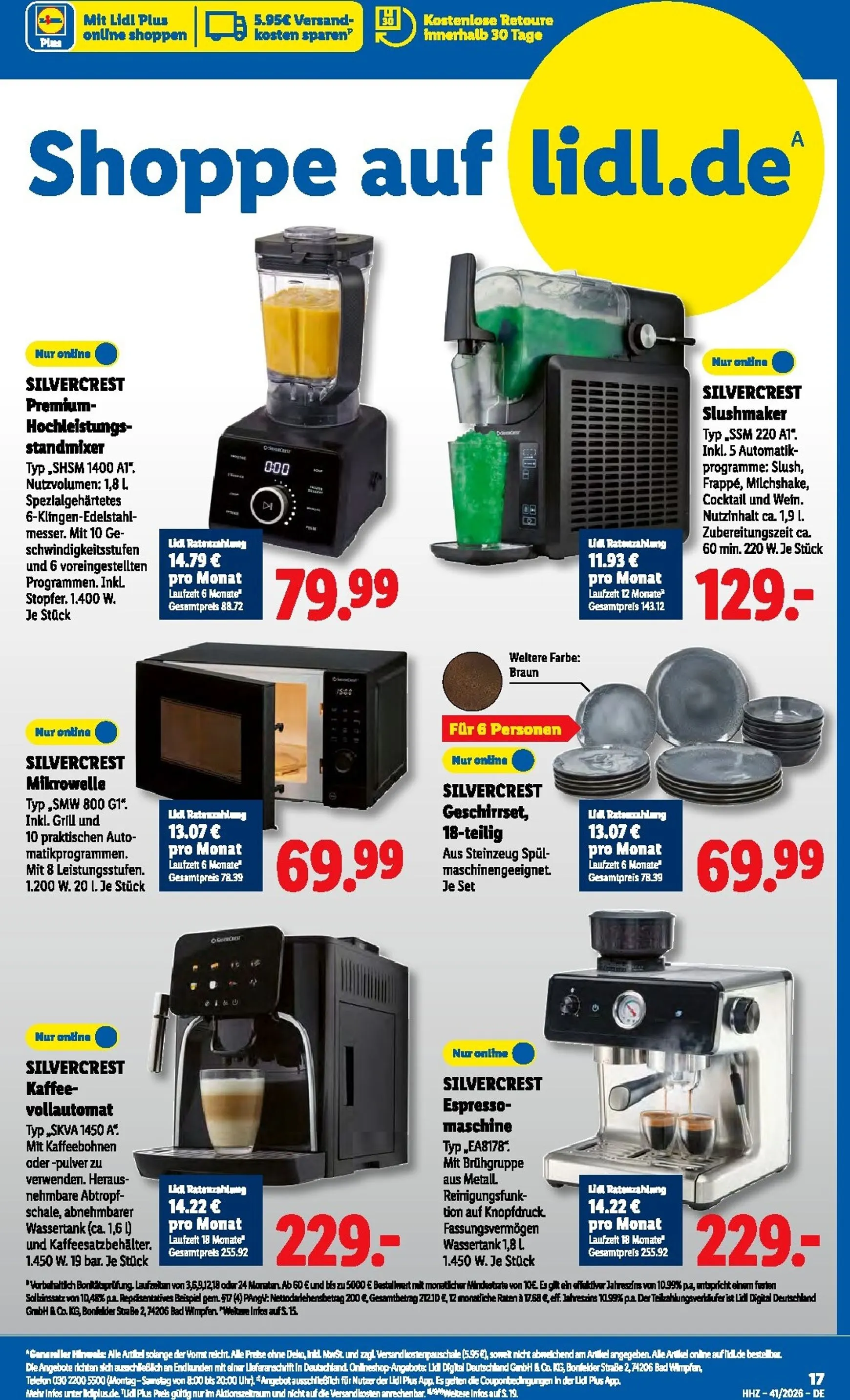 Lidl Prospekt nächste Woche – von Montag 05.10.2026 bis Samstag 10.10.2026 von 5. Oktober bis 10. Oktober 2026 - Prospekt seite 34