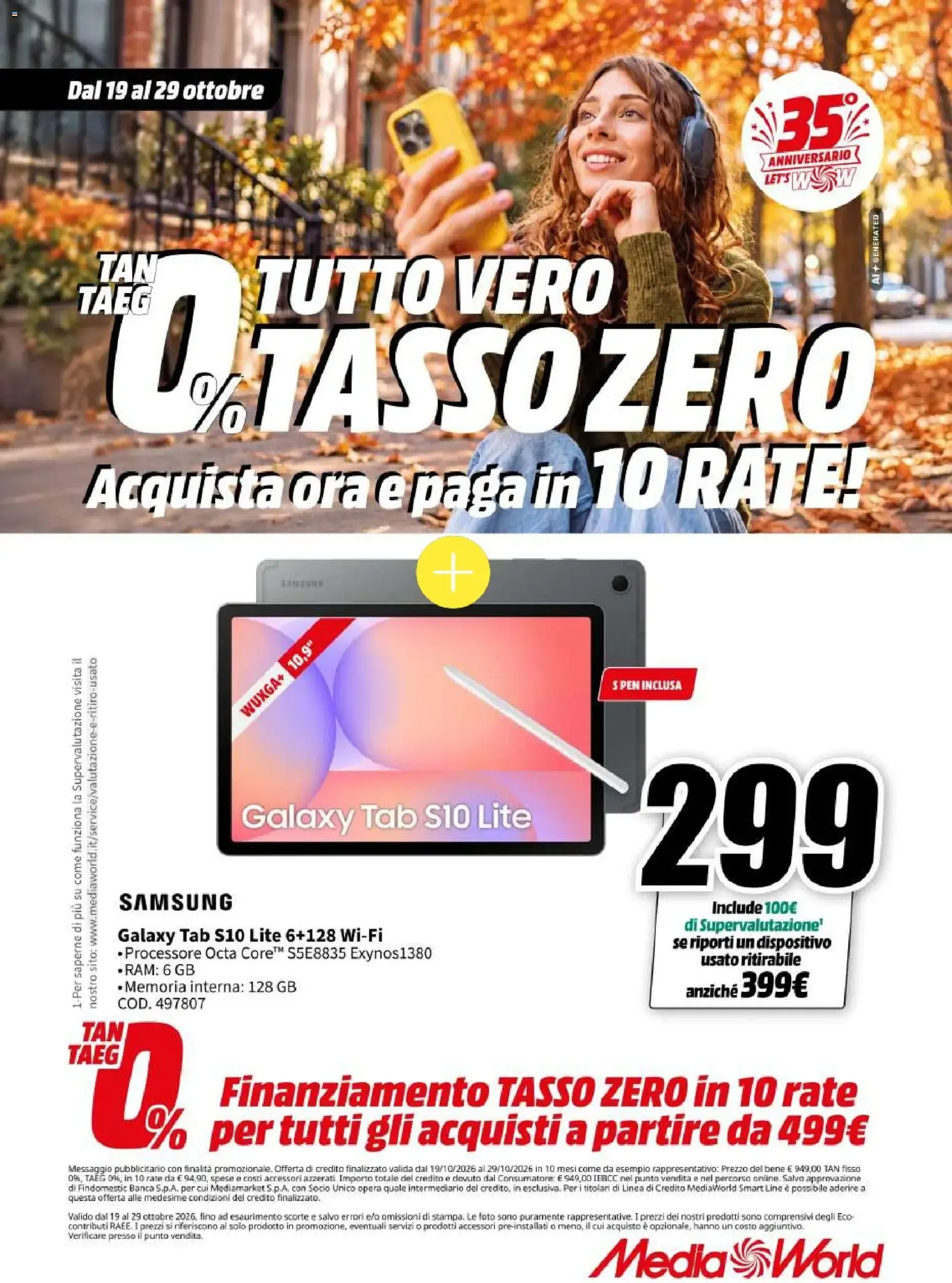 Nuovo Media World volantino dal 19/10/2026 > offerte anteprima 🛍️ da 19 ottobre a 29 ottobre di 2026 - Pagina del volantino 17