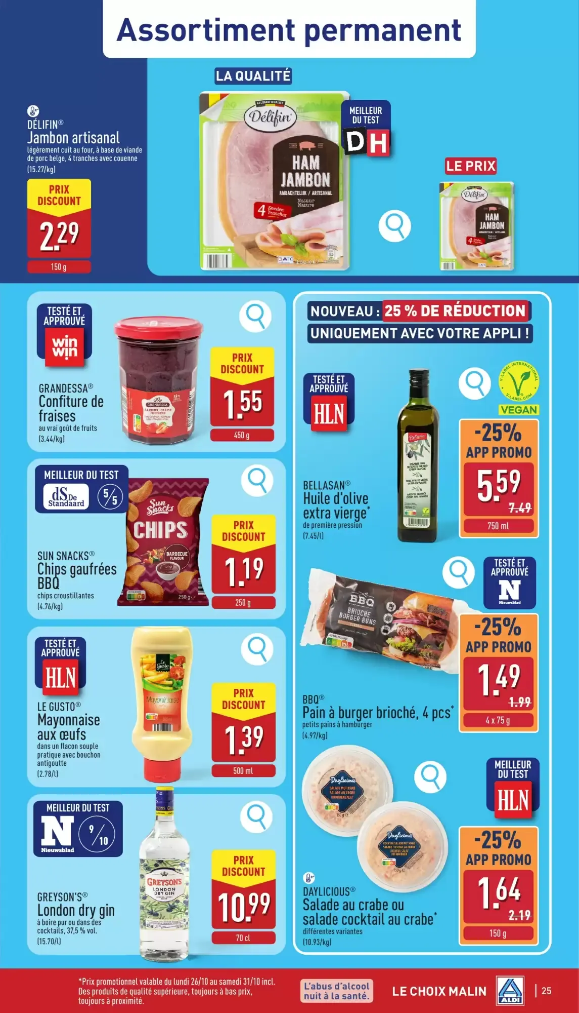 ALDI Dépliant del 26 al 31 de octubre van 26 oktober tot 31 oktober 2026 - folder pagina 25