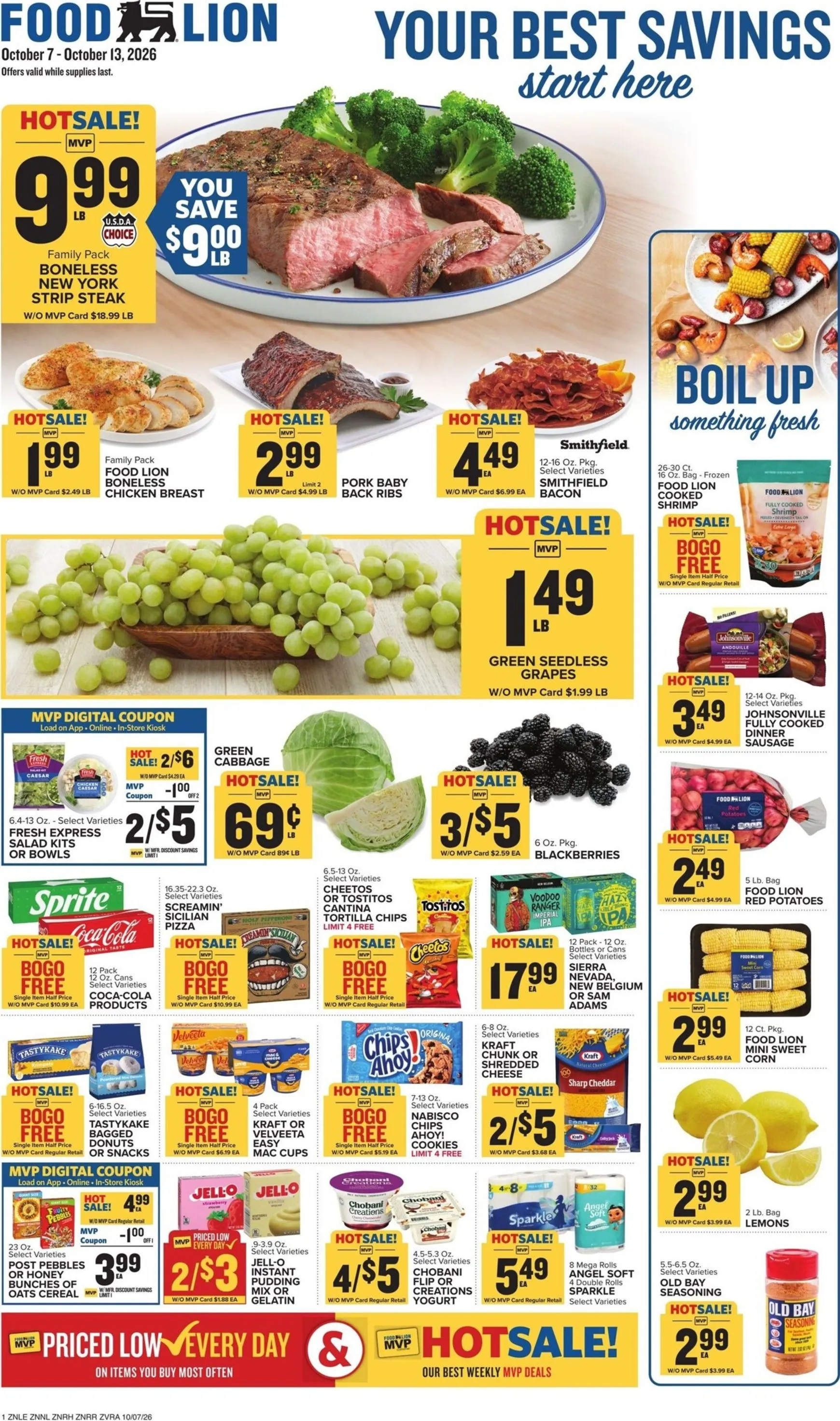 YOUR BEST SAVINGS start here