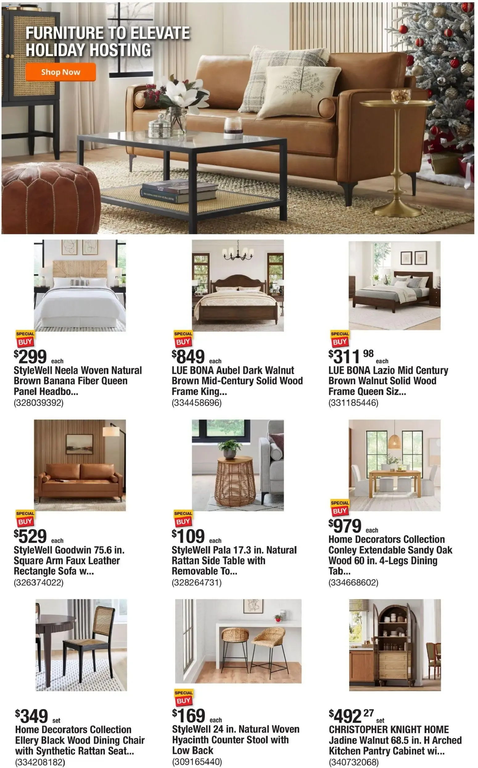 Weekly promotion Home Accents Holiday Decorations spanning from October 22 to November 5 2026 - Page 5 for Catalogue 365
