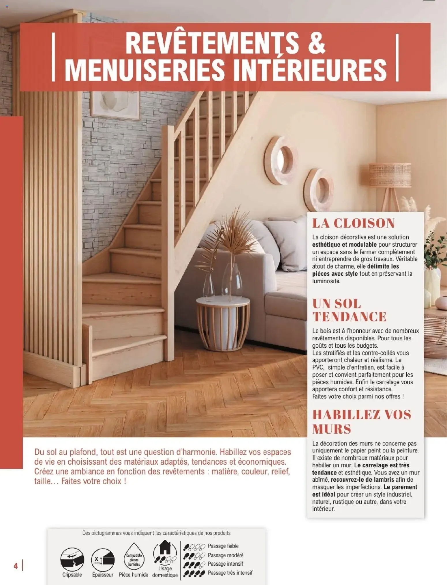 Brico E.Leclerc - Guide aménagement intérieur à partir du 06/01/2026 - promo en ligne du 6 janvier au 7 février 2026 - Catalogue page 4