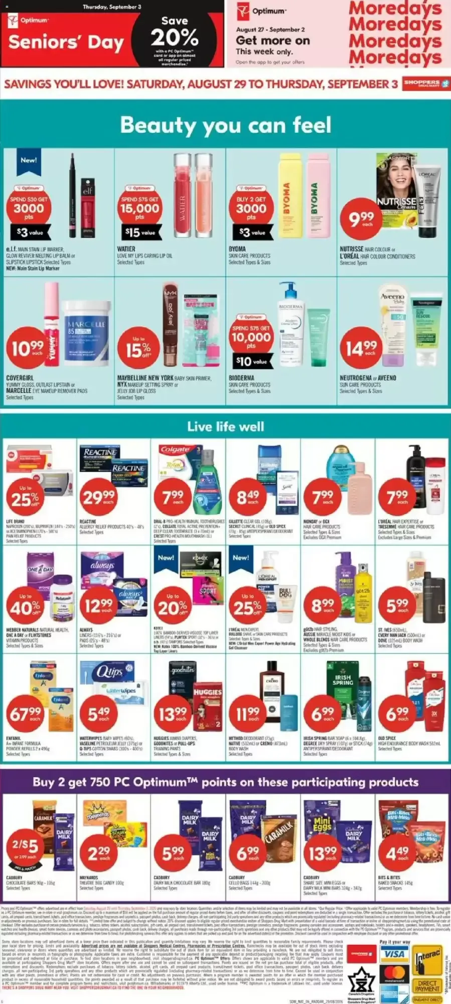 Shoppers Drug Mart flyer week 35 from August 29 to September 3 2026 - flyer page 2