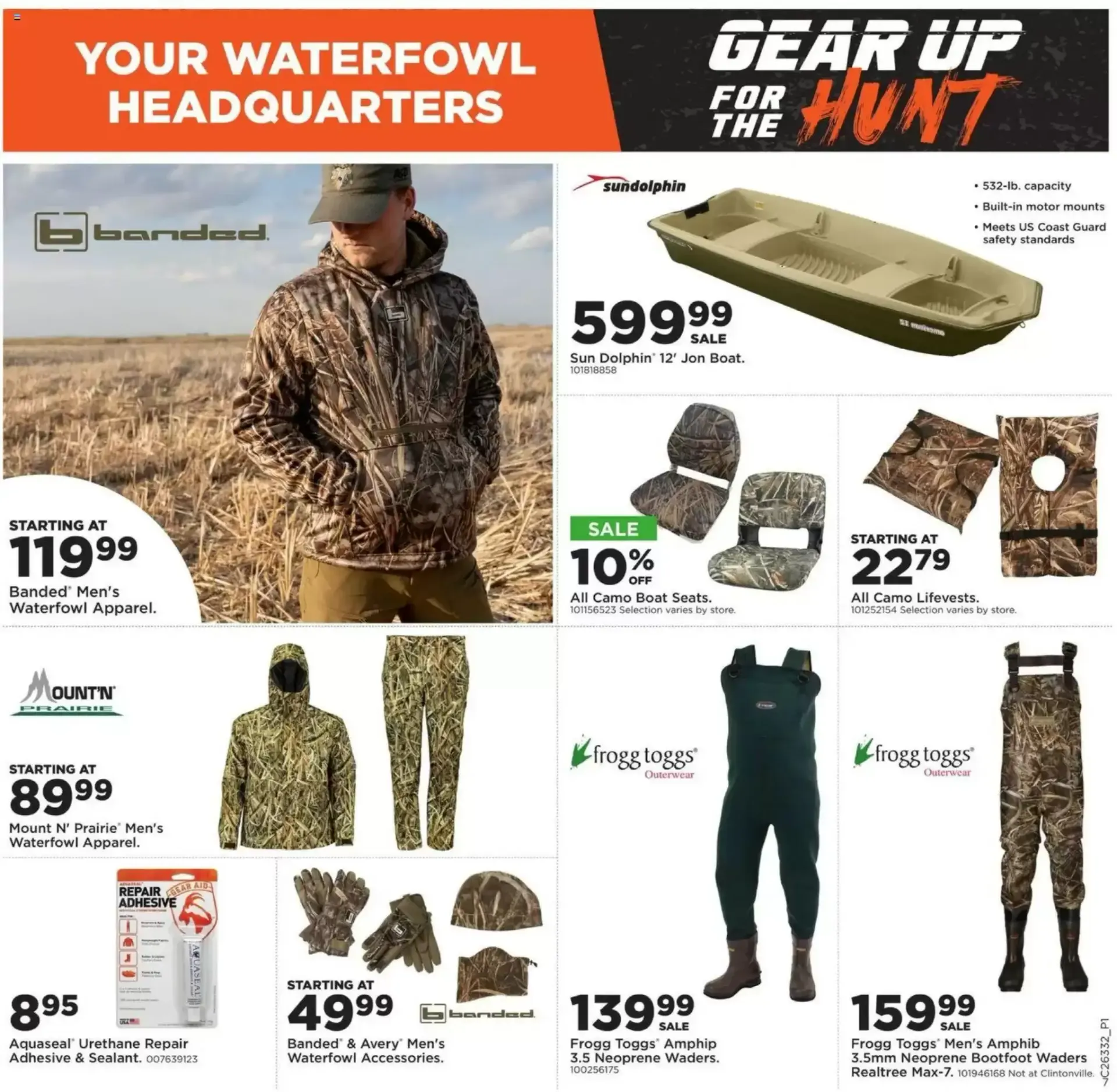 Weekly promotion Fleet Farm - Gear Up For The Hunt spanning from August 10 to August 23 2026 - Page 7 for Catalogue 365