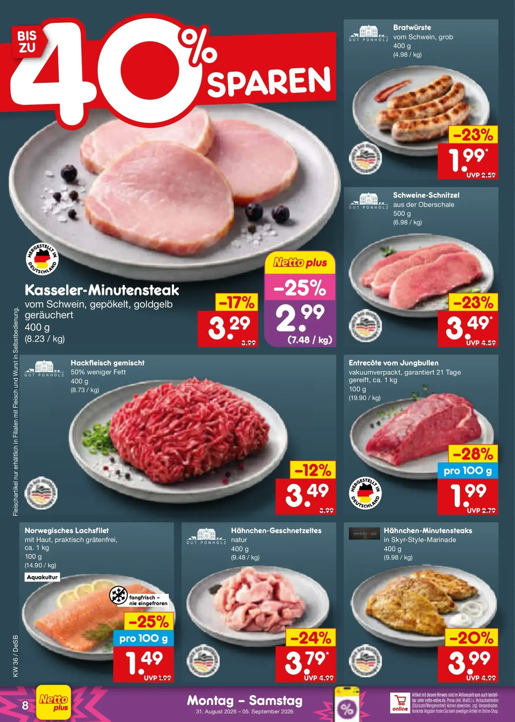 Netto Marken Discount Prospekt – von Montag 31.08.2026 bis Samstag 05.09.2026 von 31. August bis 5. September 2026 - Prospekt seite 11