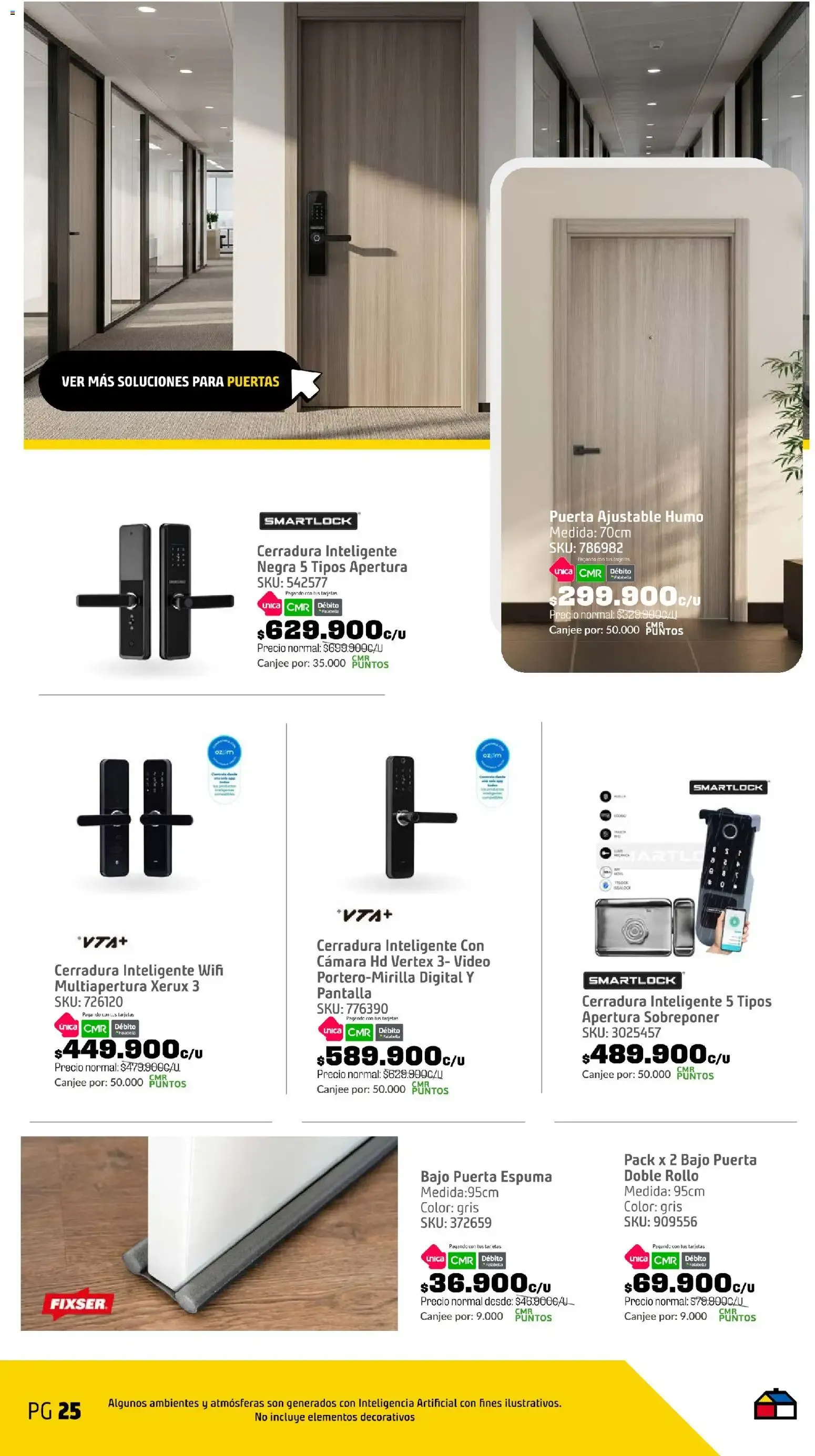 Catalogo de Homecenter catálogo La transformación es imparable desde el 08/09/2026 > Revistas Octubre 8 de septiembre al 23 de octubre 2026 - Pag 25