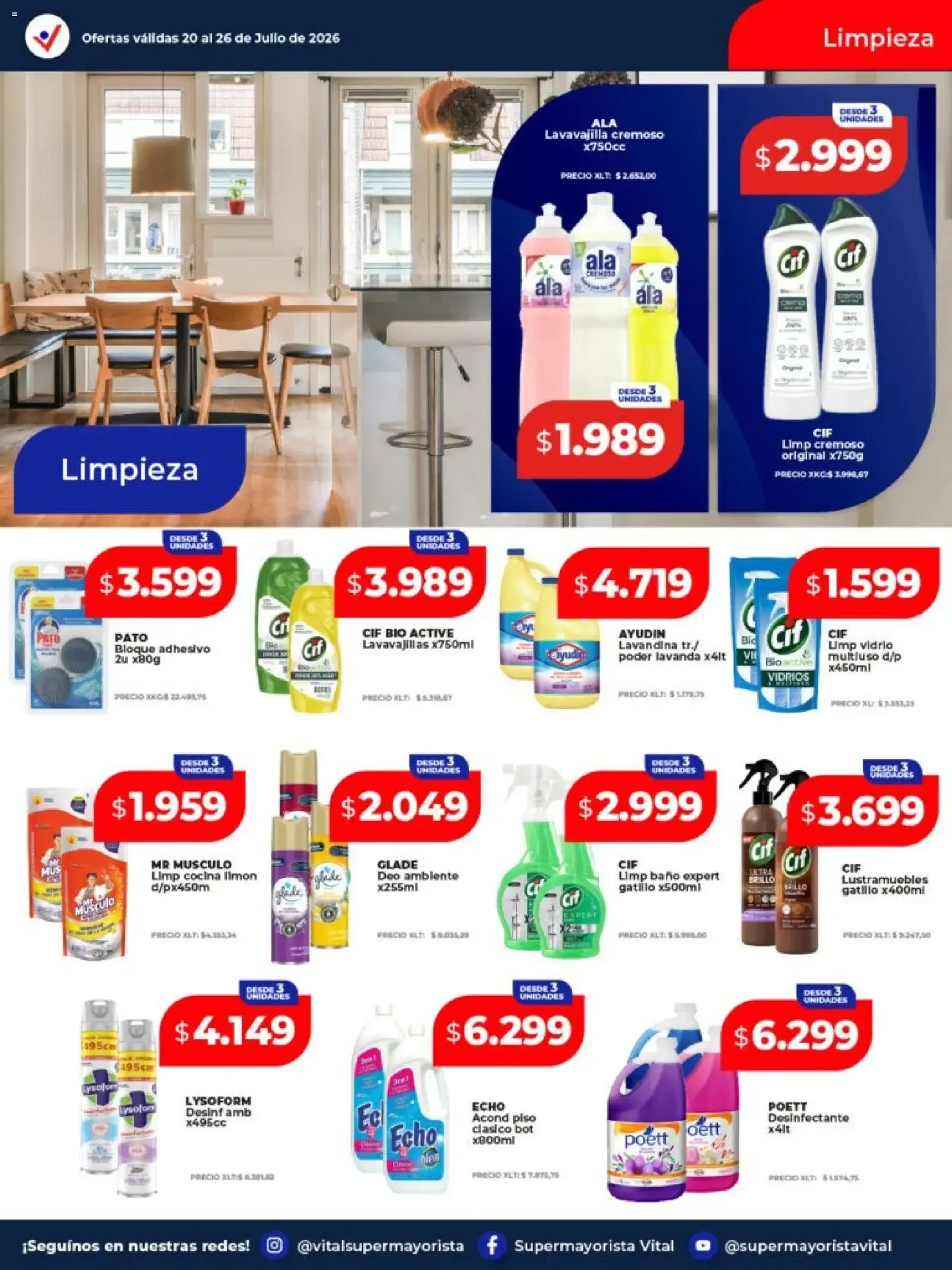 Ofertas de Vital - Ofertas || del 20/07/2026 - 26/07/2026 || Catálogo 20 de julio al 26 de julio 2026 - Página 9 del catálogo