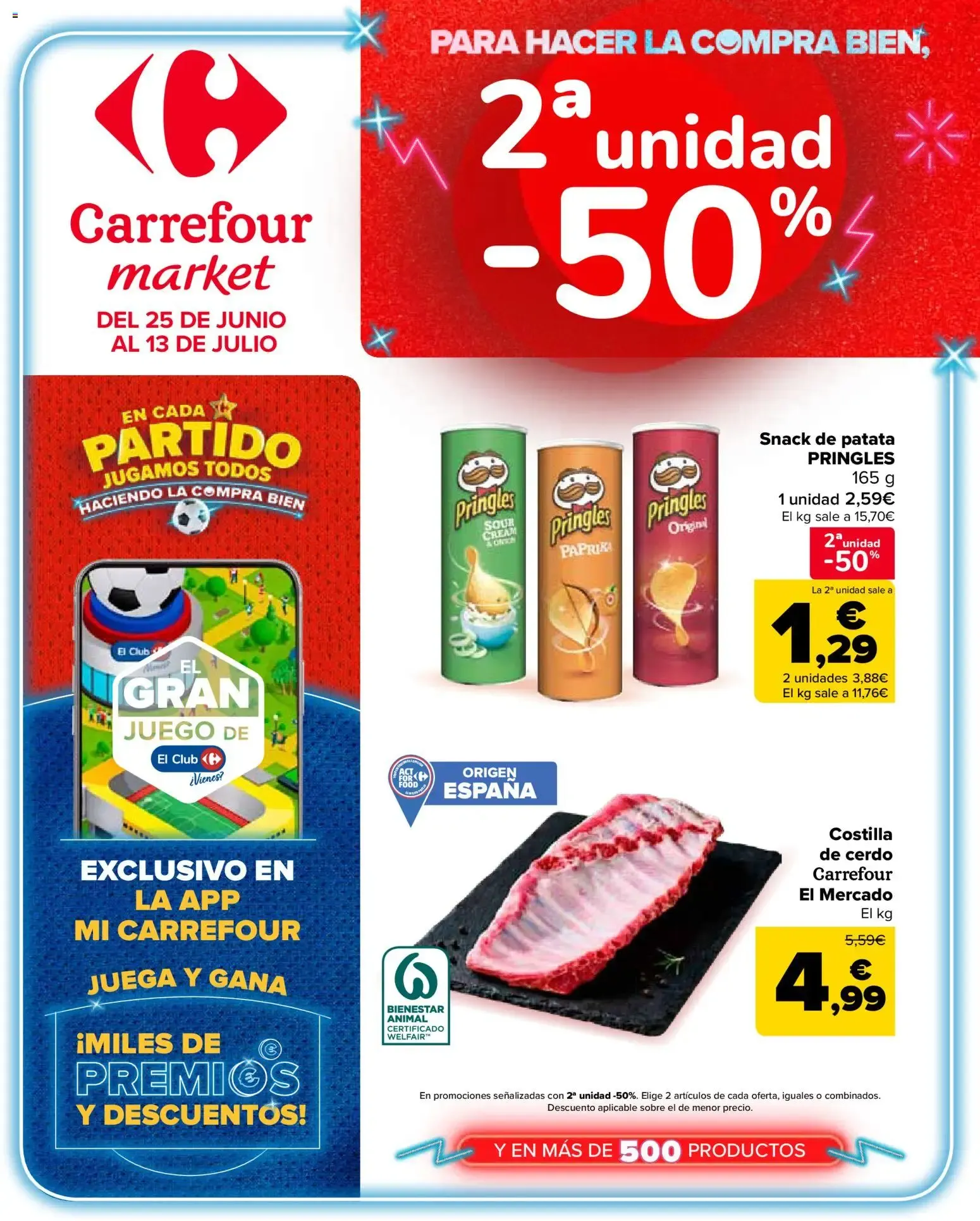 Catálogo de Carrefour Market folleto 25/06/2026 - 13/07/2026 25 de junio al 13 de julio 2026 - Página 1