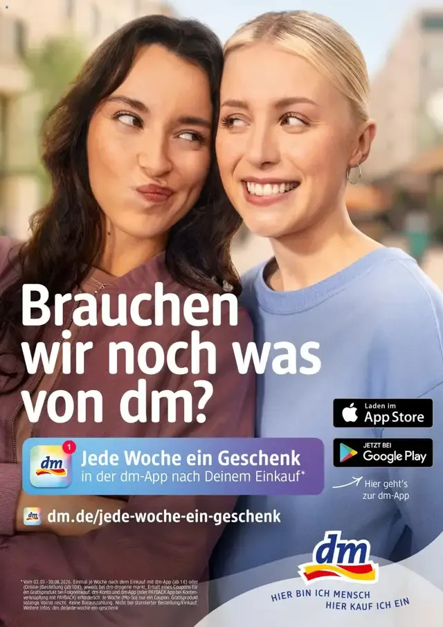 Neue dm drogerie Prospekt (vom 12.08.2026 - 09.09.2026) von 12. August bis 9. September 2026 - Prospekt seite 6