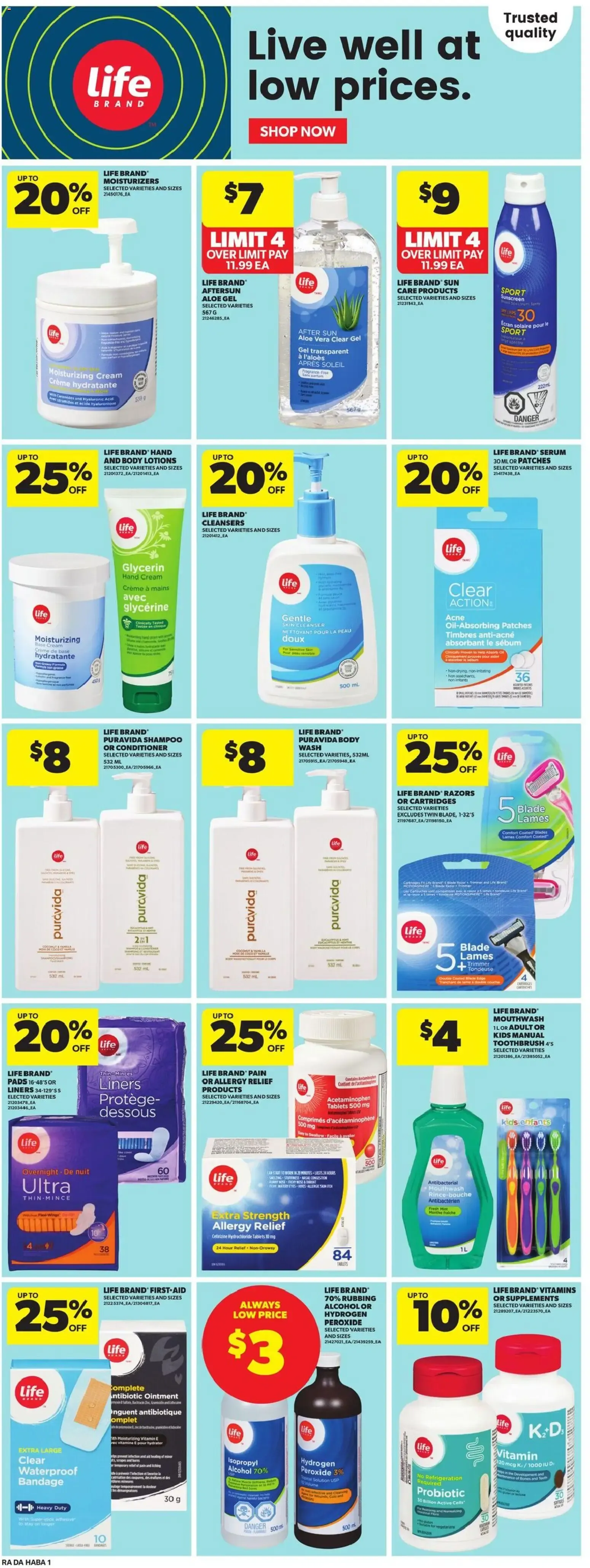 Atlantic Superstore weekly flyer / circulaire from August 6 to August 12 2026 - flyer page 9