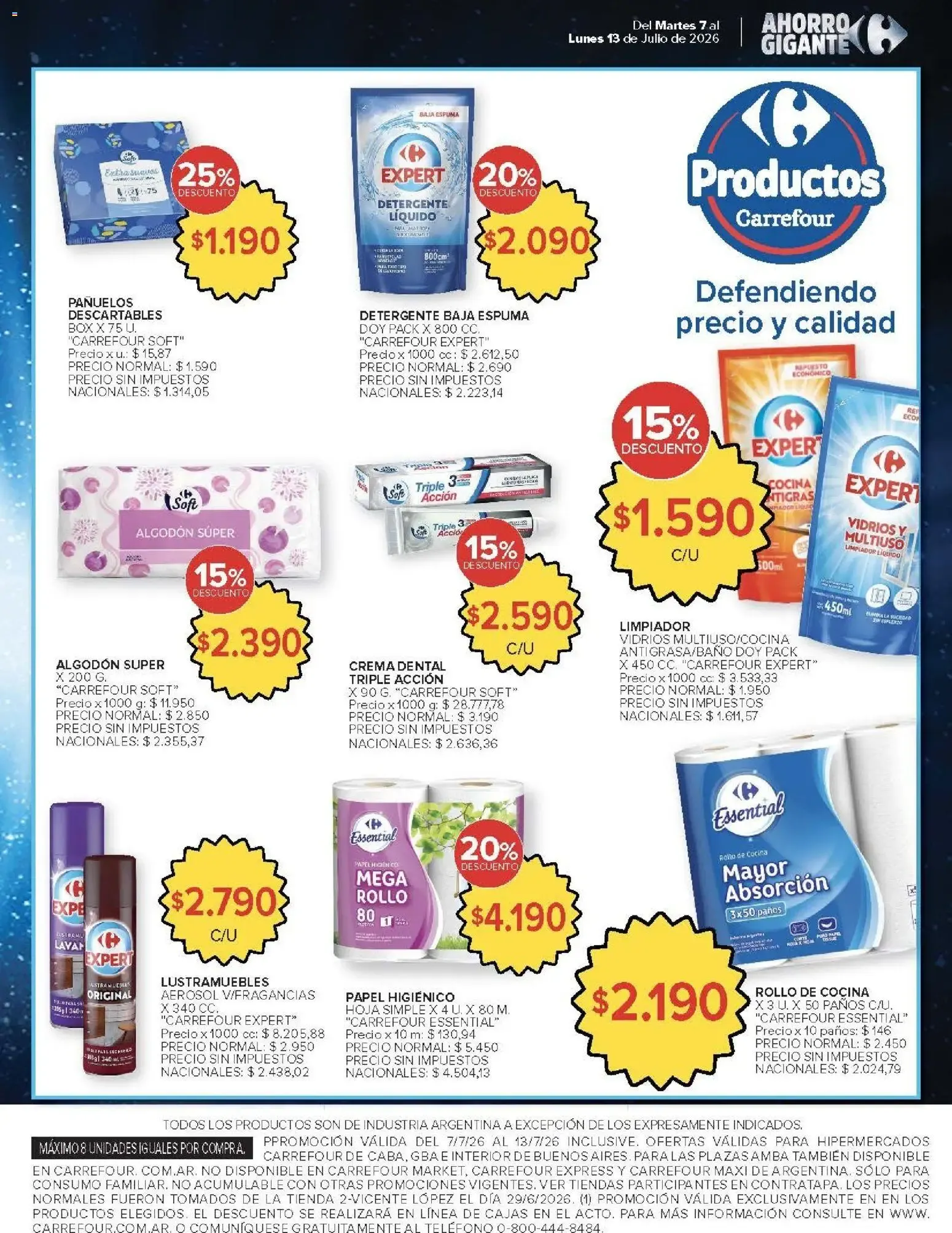 Ofertas de Carrefour: Ofertas de Hiper y Market 7 de julio al 13 de julio 2026 - Página 20 del catálogo