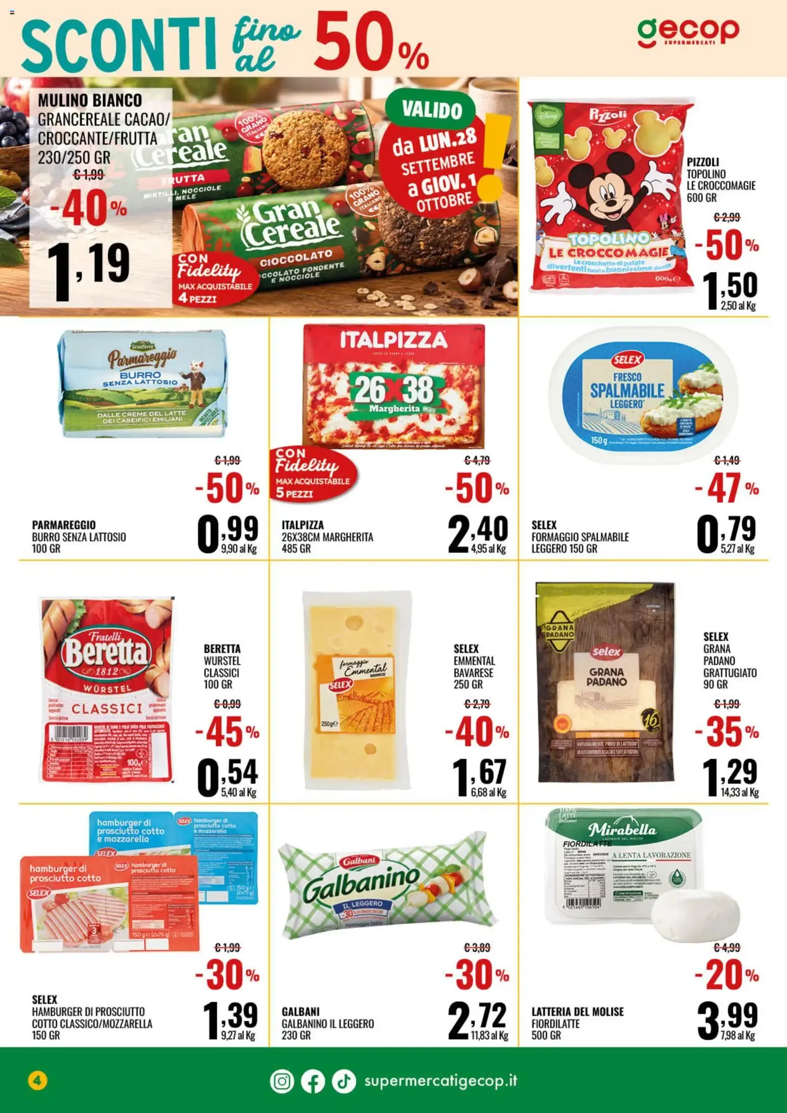 Nuovo GECOP volantino dal 21/09/2026 > offerte anteprima 🛍️ da 21 settembre a 4 ottobre di 2026 - Pagina del volantino 4