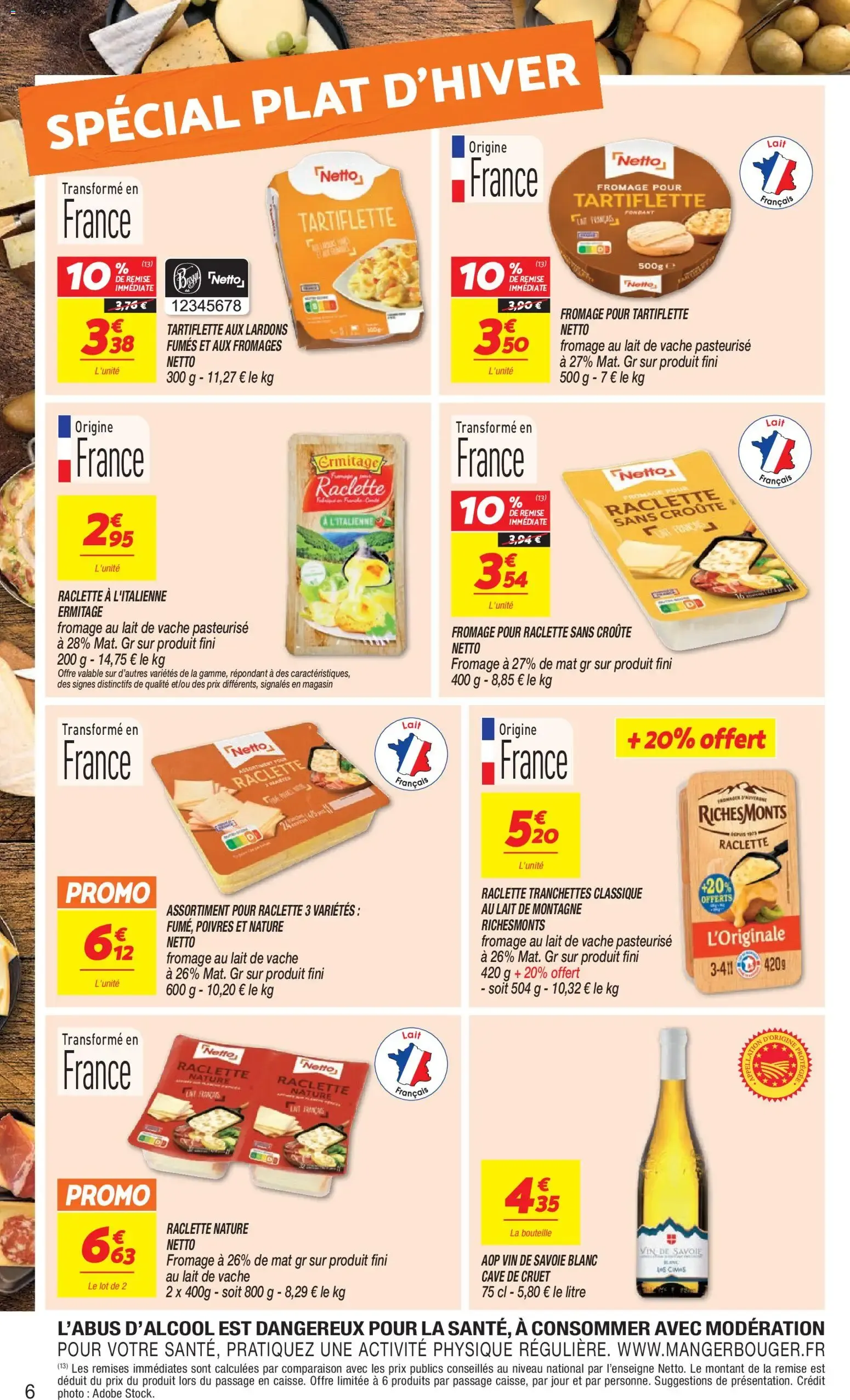 Netto - Temps fort Novembre à partir du 03/11/2026 - promo en ligne du 3 novembre au 9 novembre 2026 - Catalogue page 6