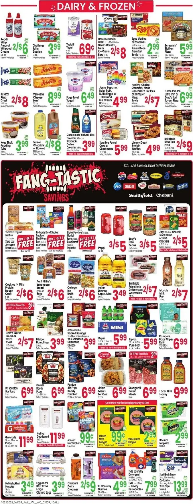 Weekly promotion Current Jewel-Osco leaflet valid from Wednesday 10/21/2026 to Tuesday 10/27/2026 spanning from October 21 to October 27 2026 - Page 9 for Catalogue 365