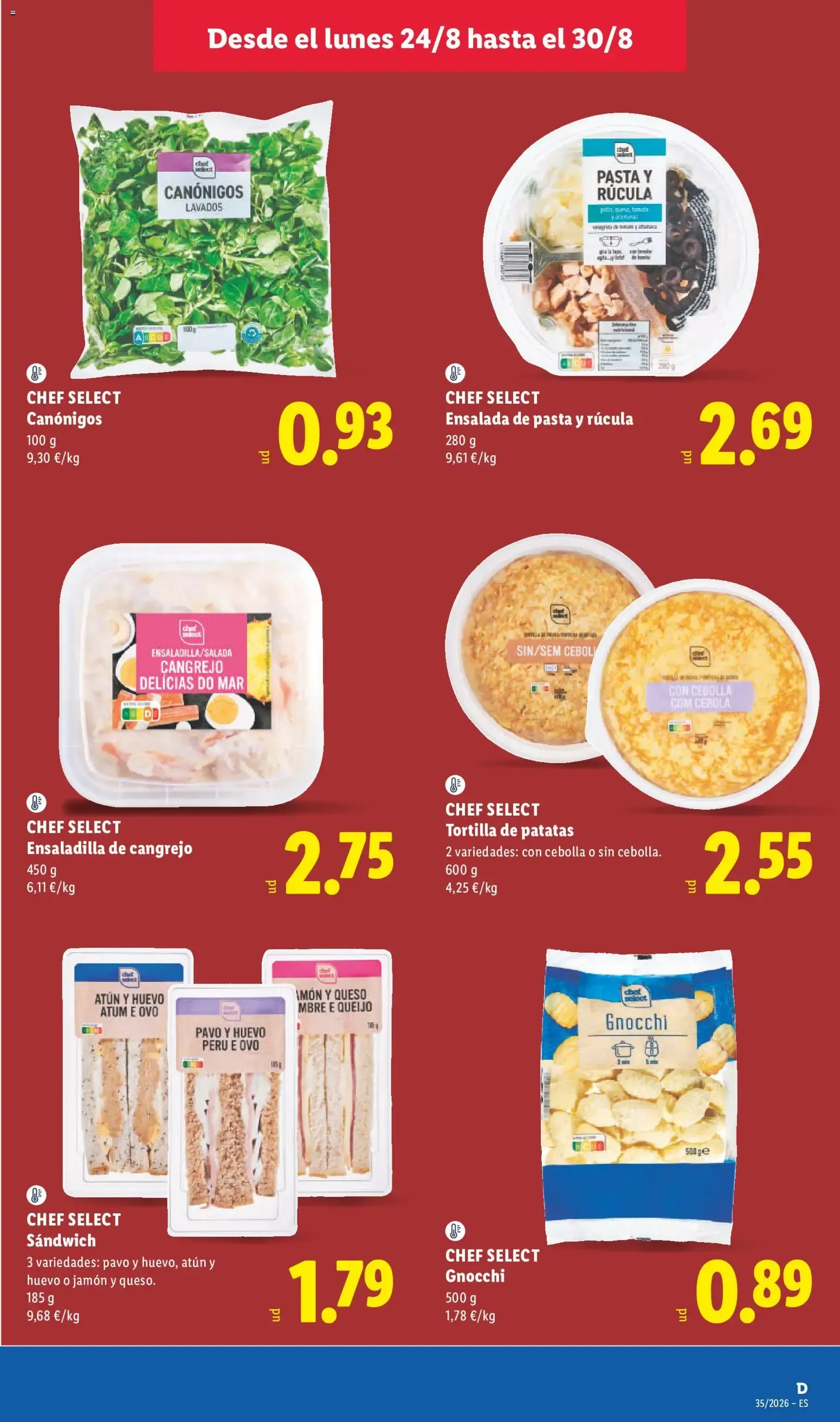 Catálogo de Lidl: Ahorra el doble - Ofertas 24 de agosto al 30 de agosto 2026 - Página 19