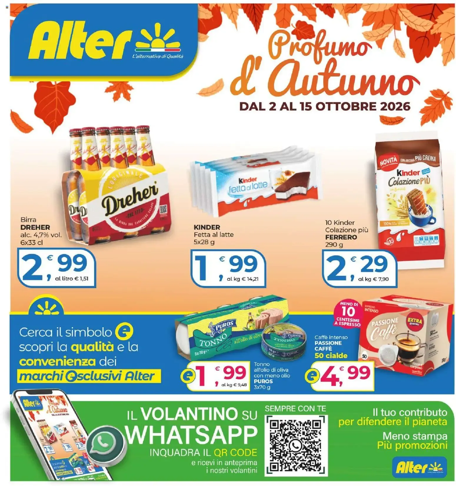 Profumo d'Autunno da 2 ottobre a 15 ottobre di 2026 - Pagina del volantino 1